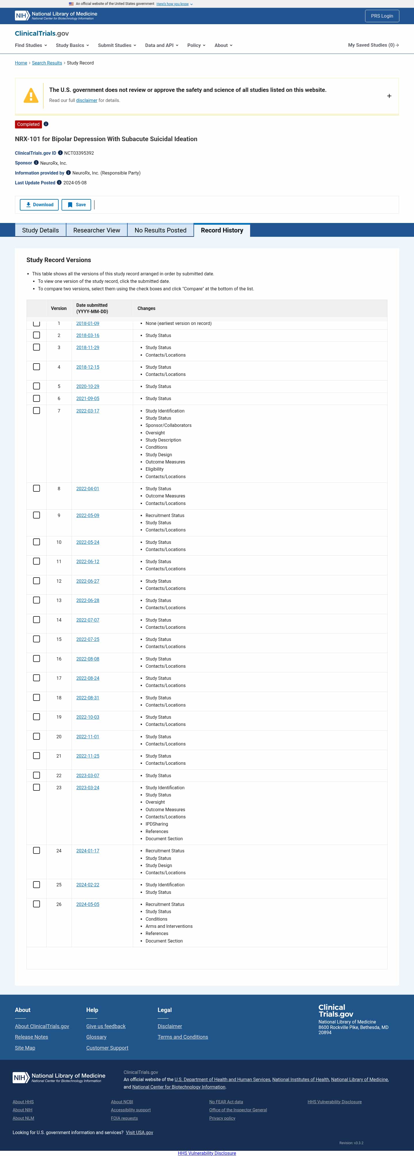 Latest website image capture