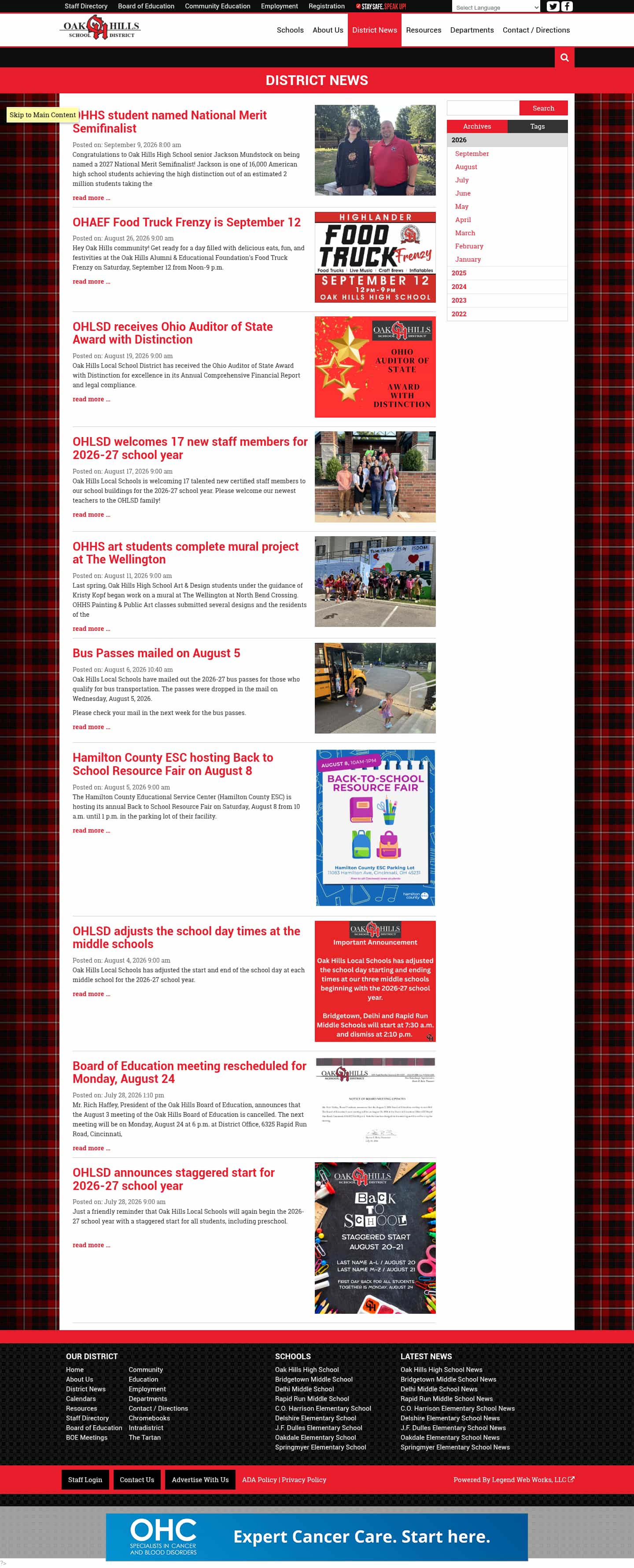 Latest website image capture