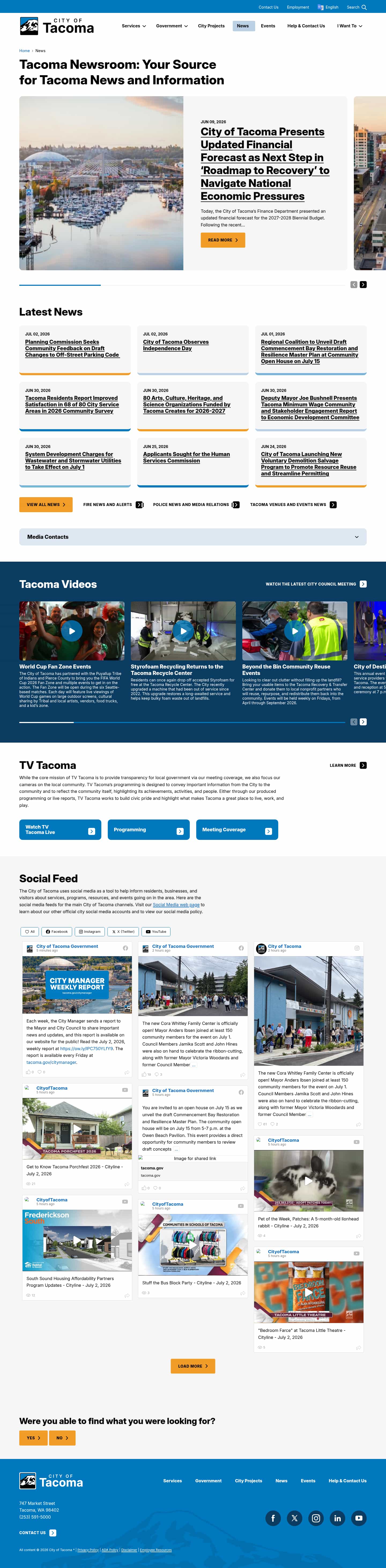 Latest website image capture