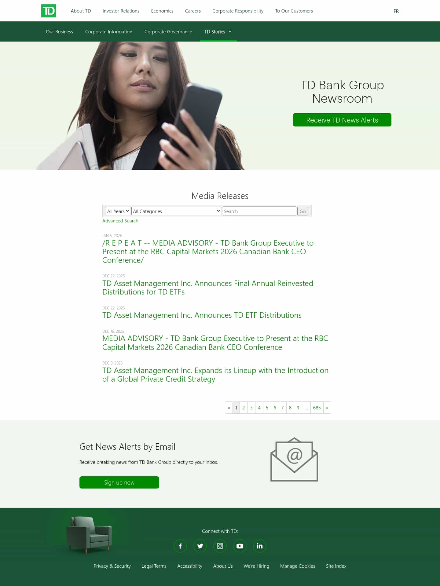 Latest website image capture