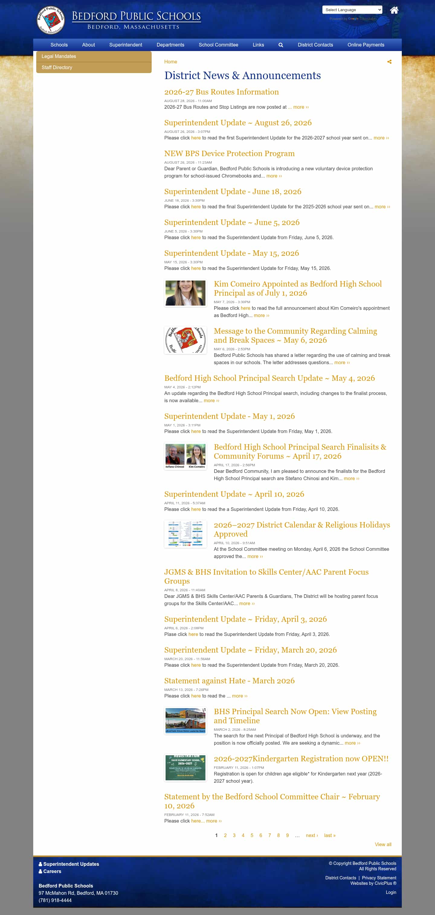 Latest website image capture