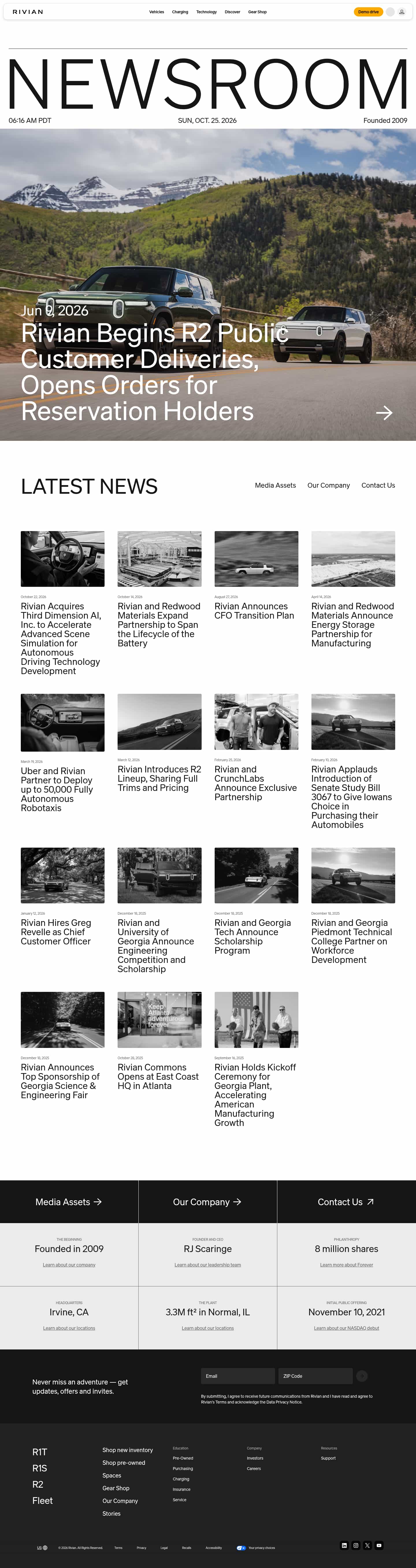Latest website image capture