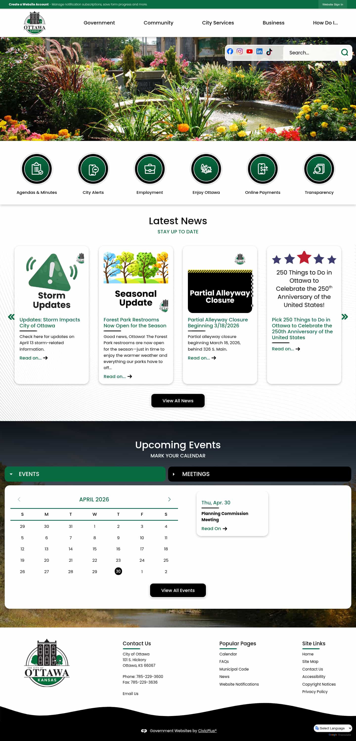 Latest website image capture