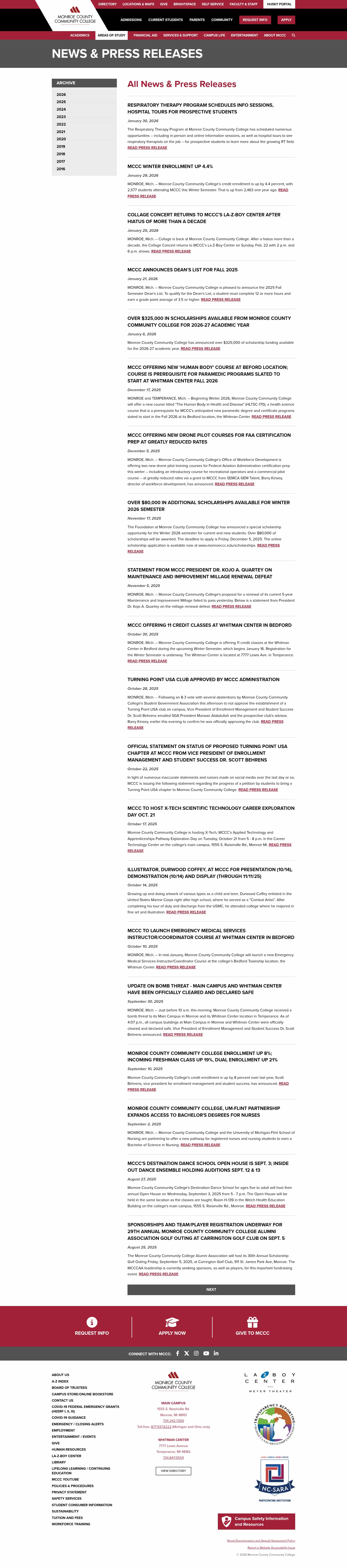 Latest website image capture