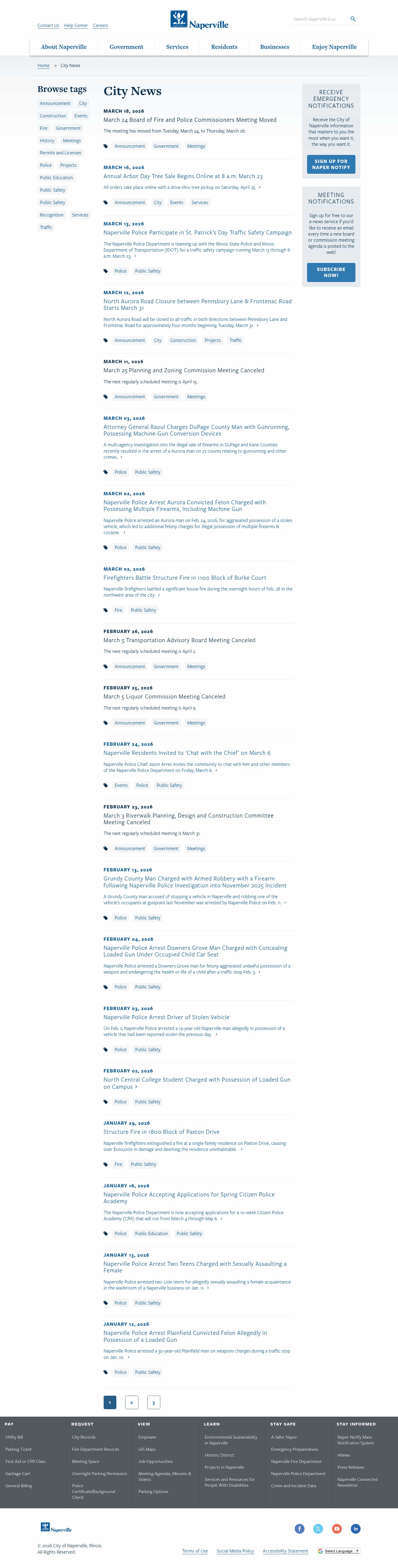 Latest website image capture