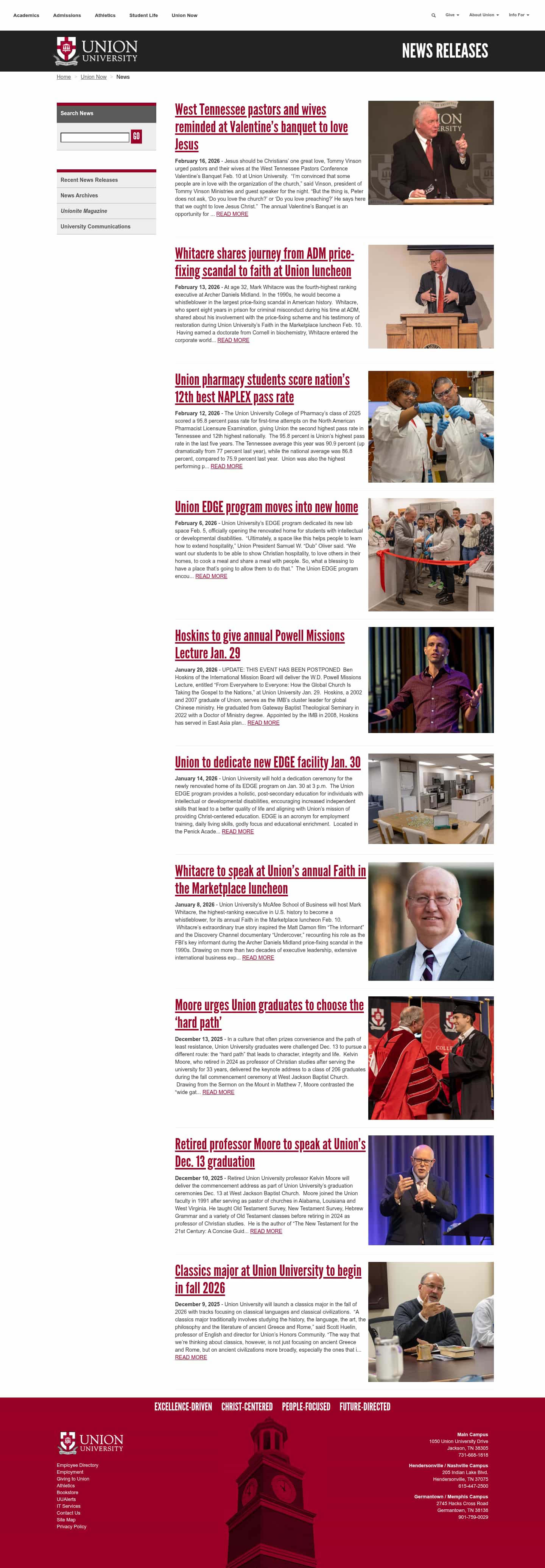 Latest website image capture