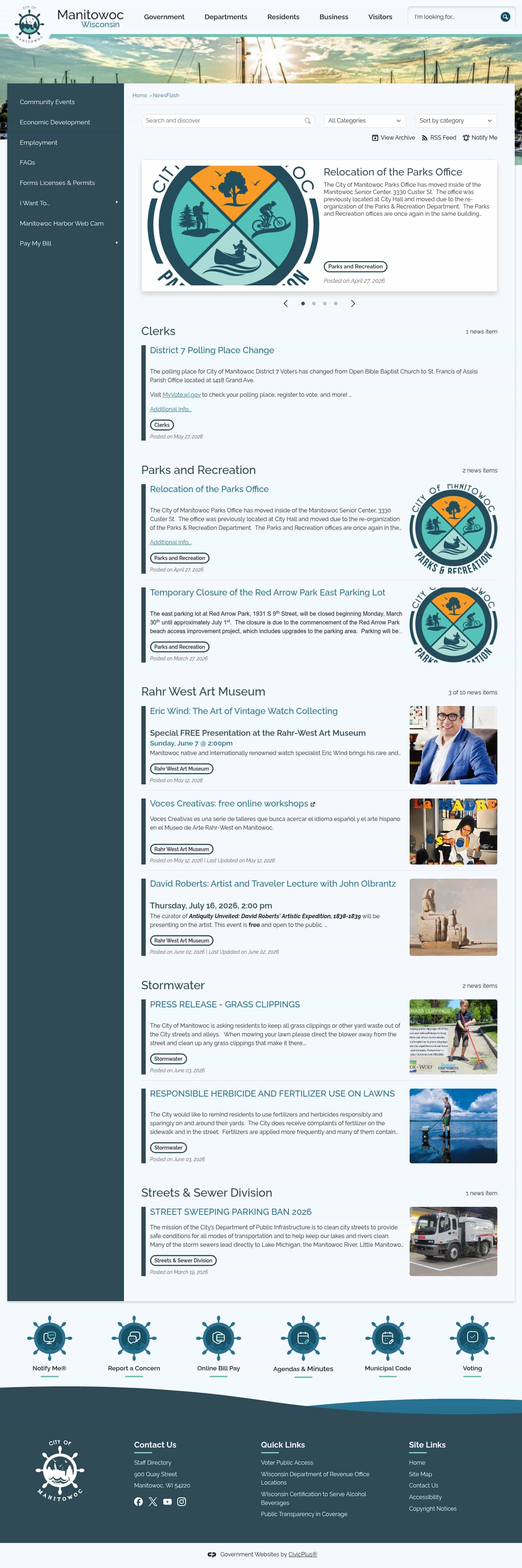 Latest website image capture