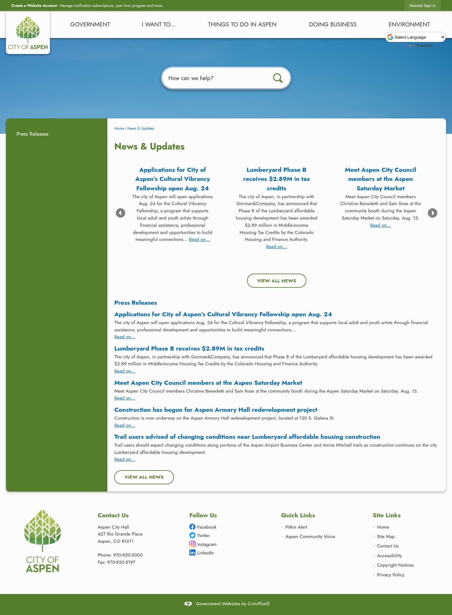 Latest website image capture