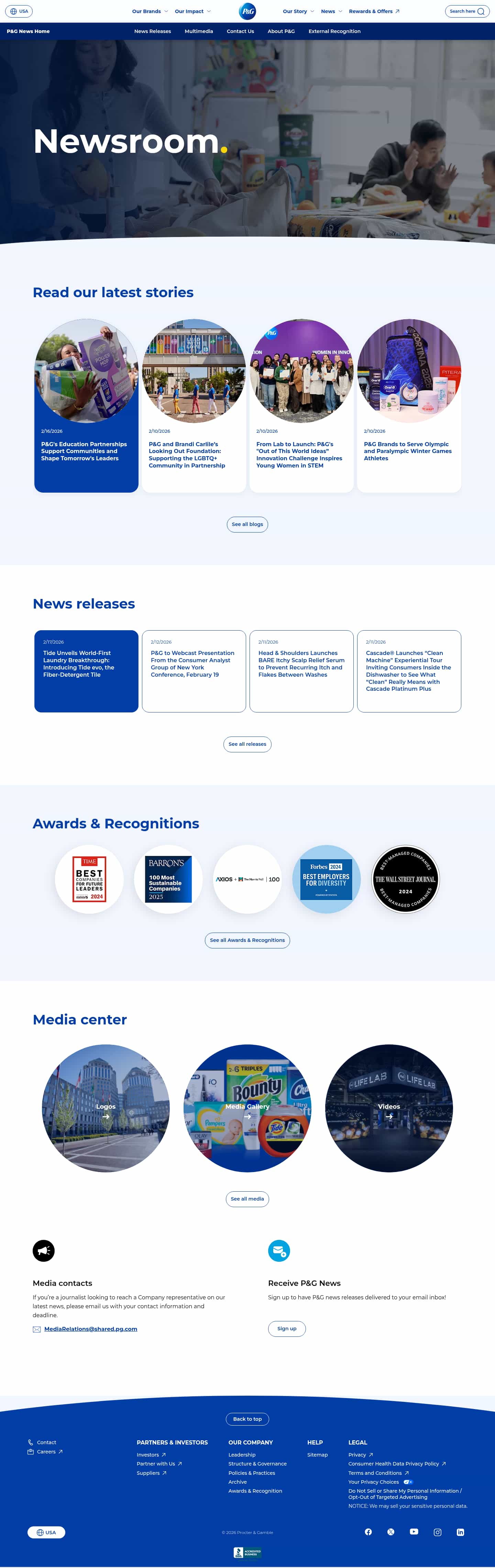 Latest website image capture