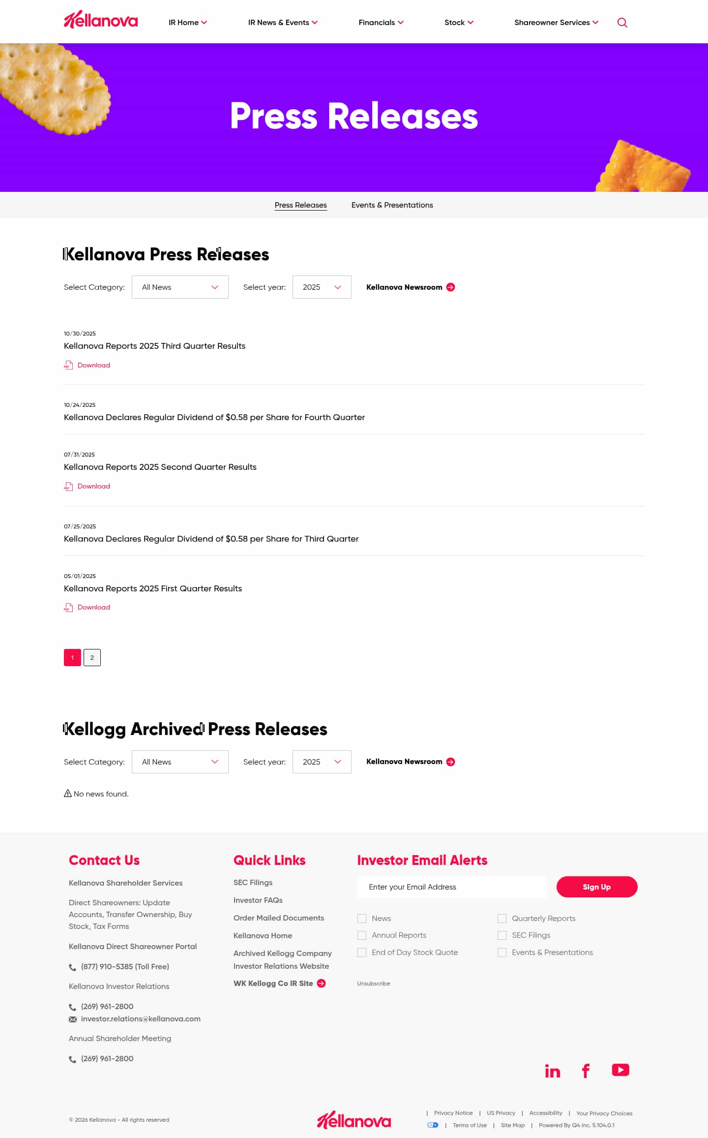 Latest website image capture