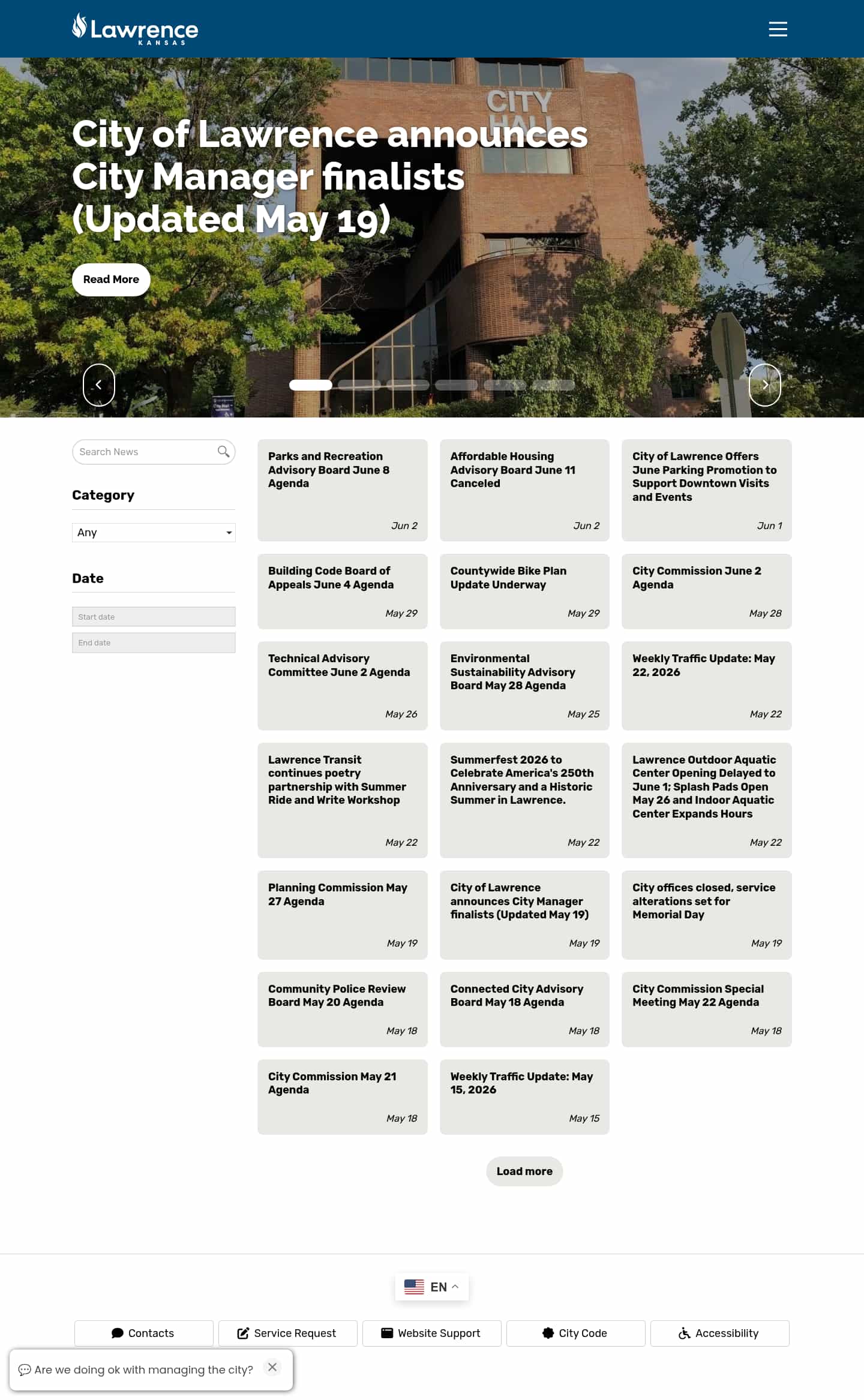 Latest website image capture