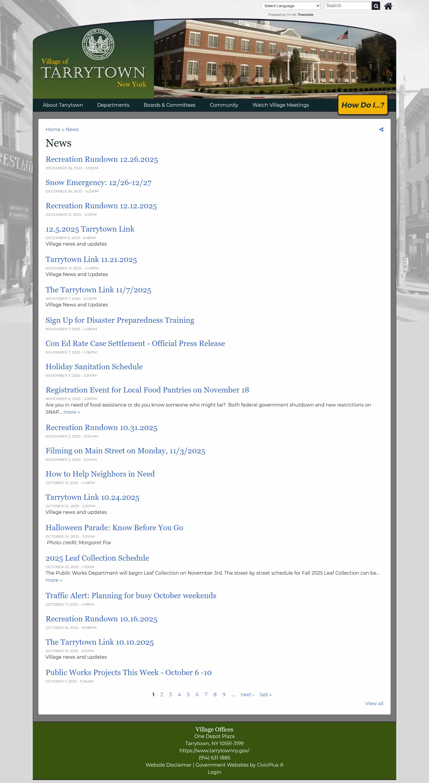 Latest website image capture