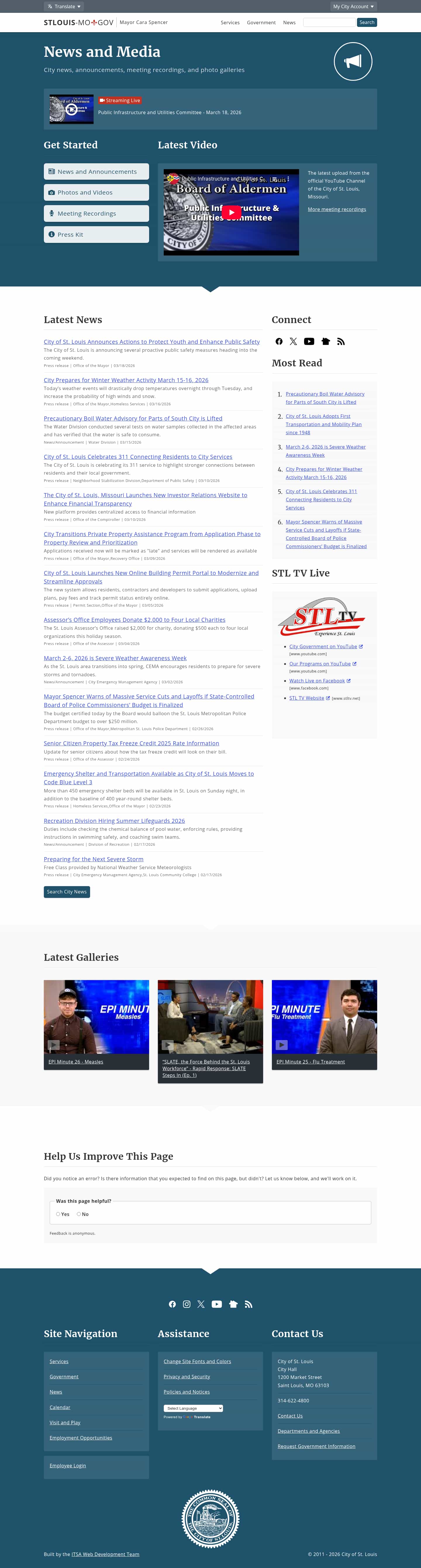 Latest website image capture