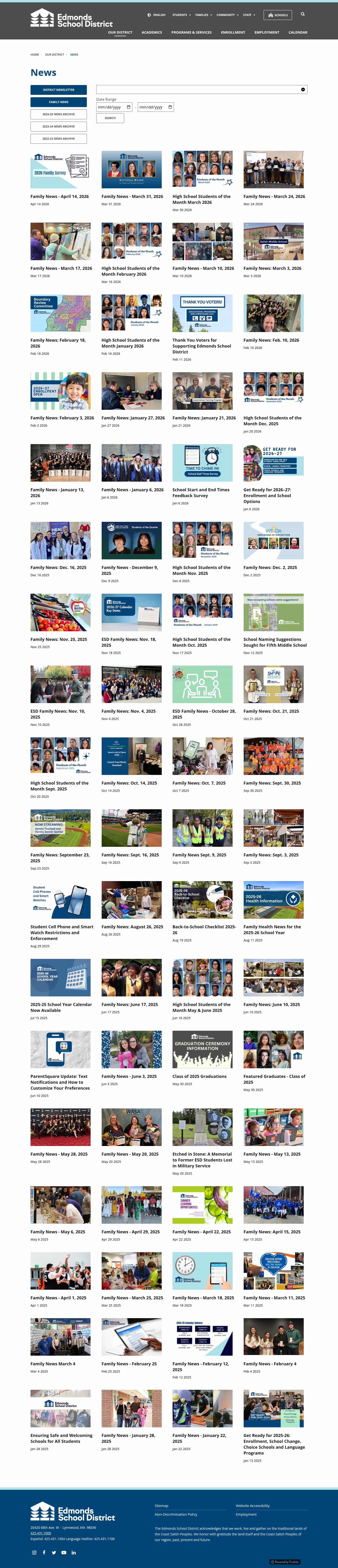 Latest website image capture