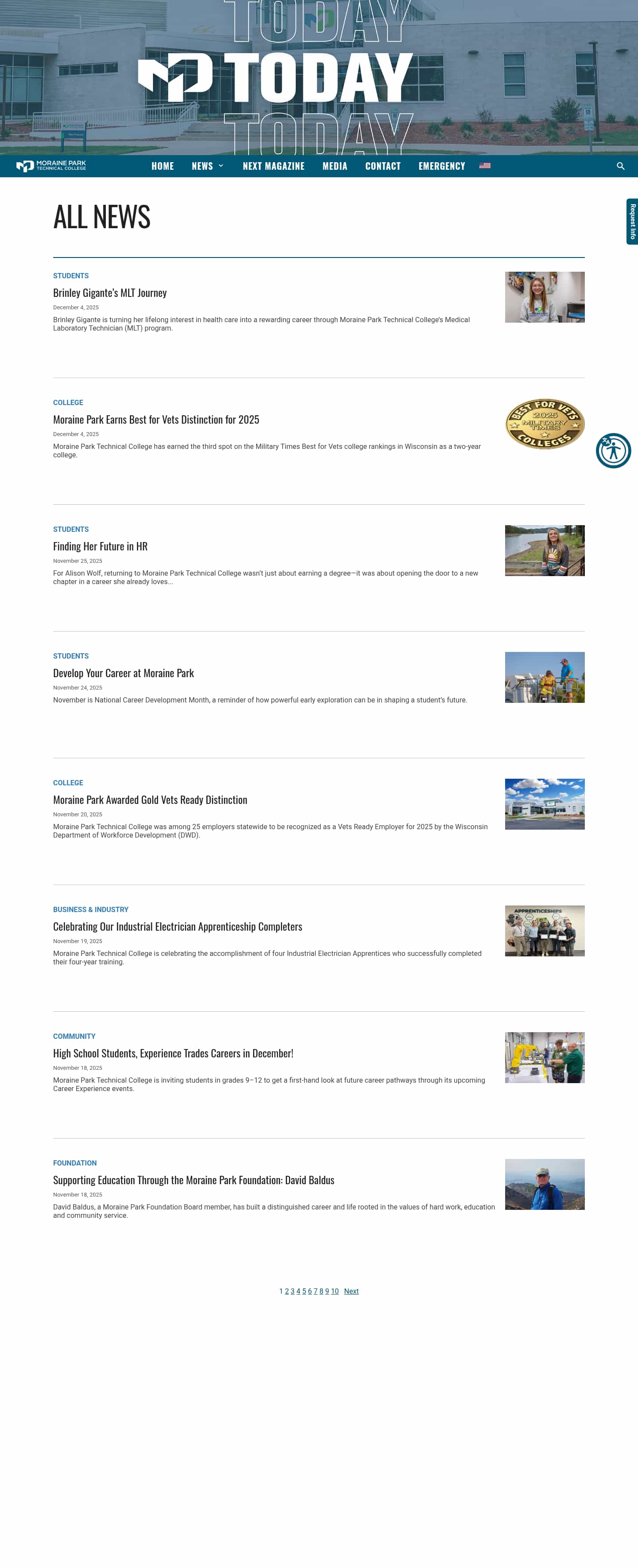 Latest website image capture