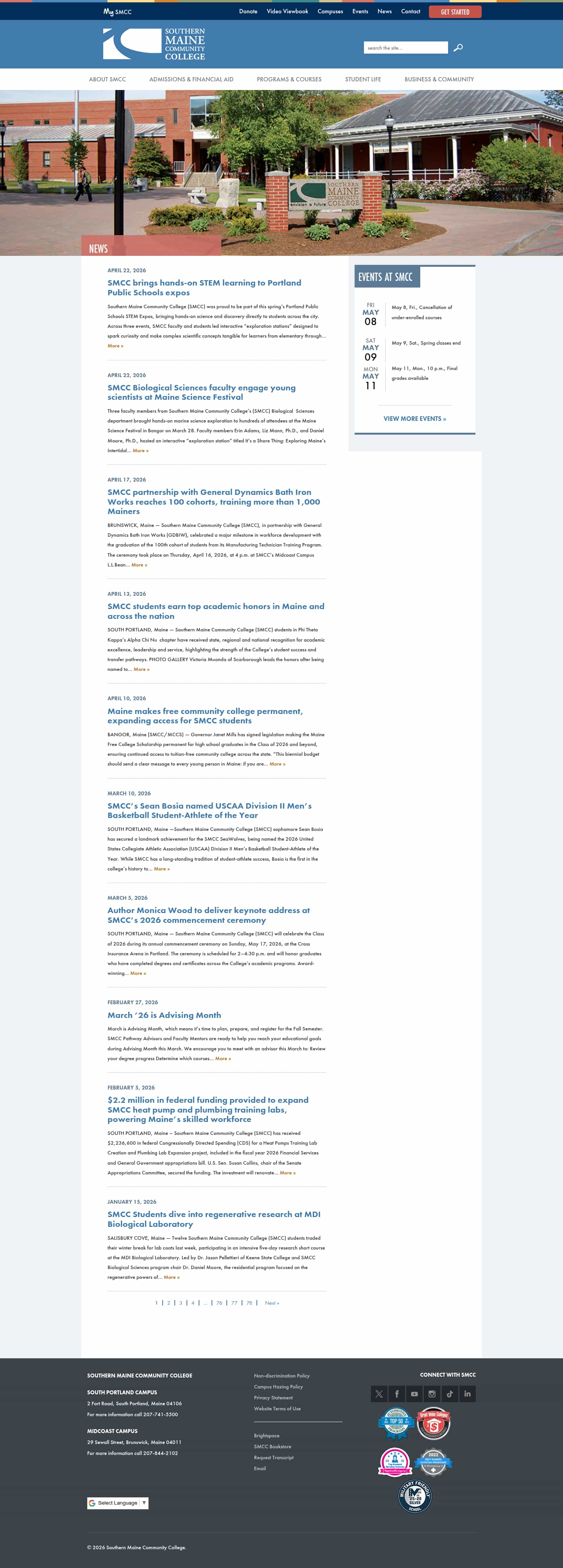 Latest website image capture