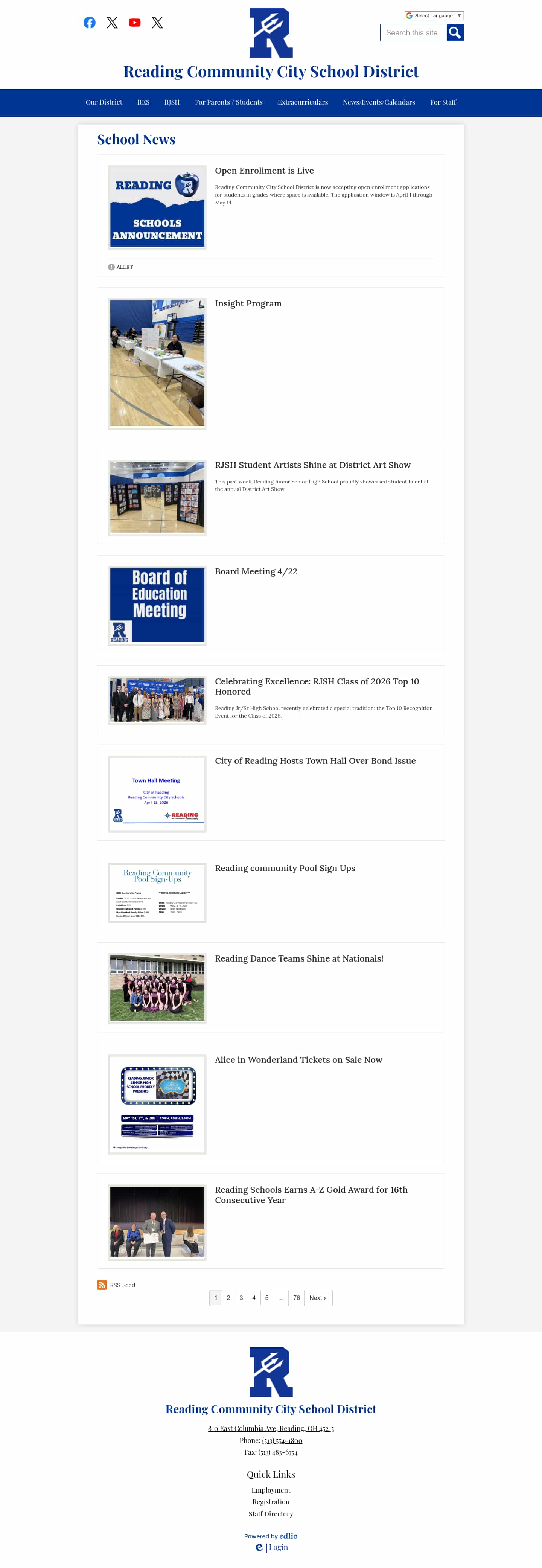 Latest website image capture