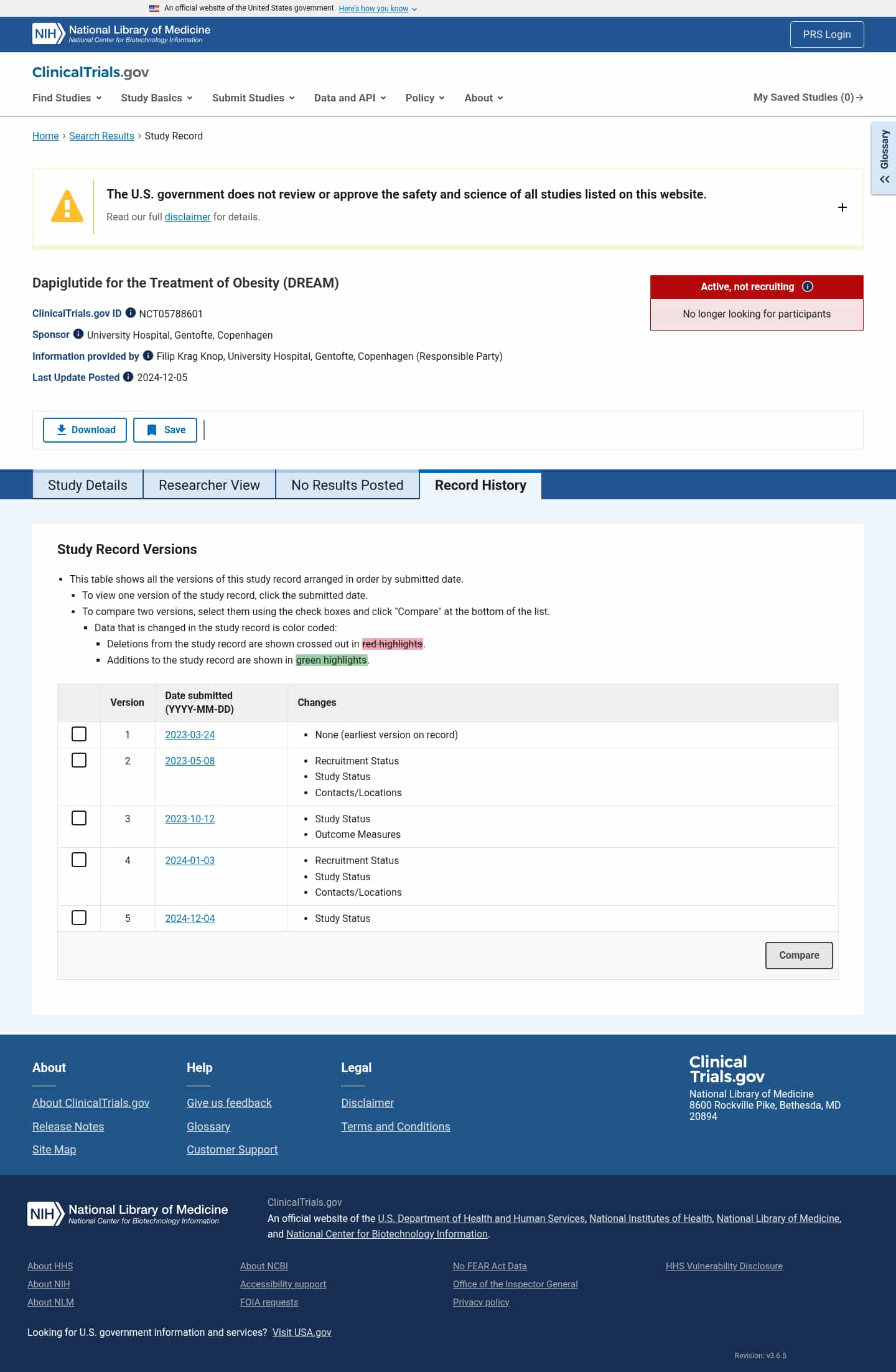 Latest website image capture