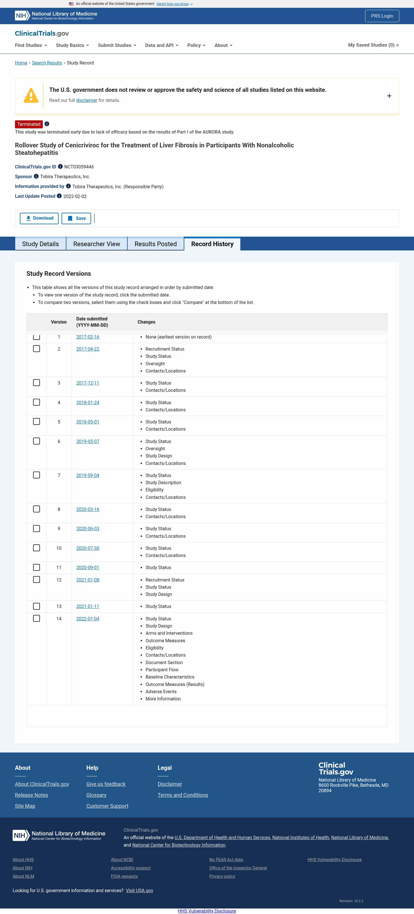Latest website image capture