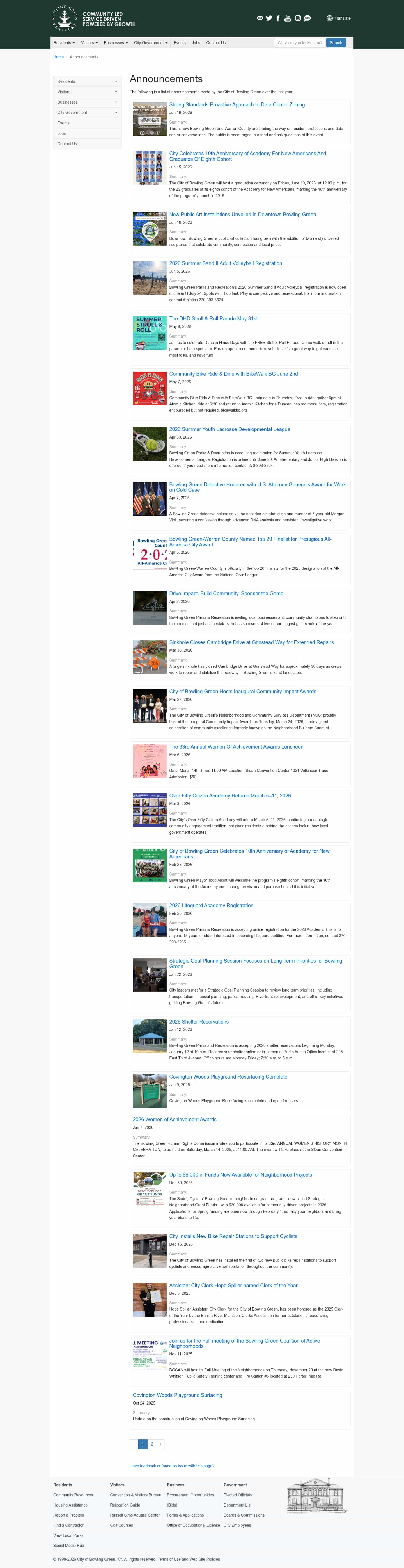 Latest website image capture