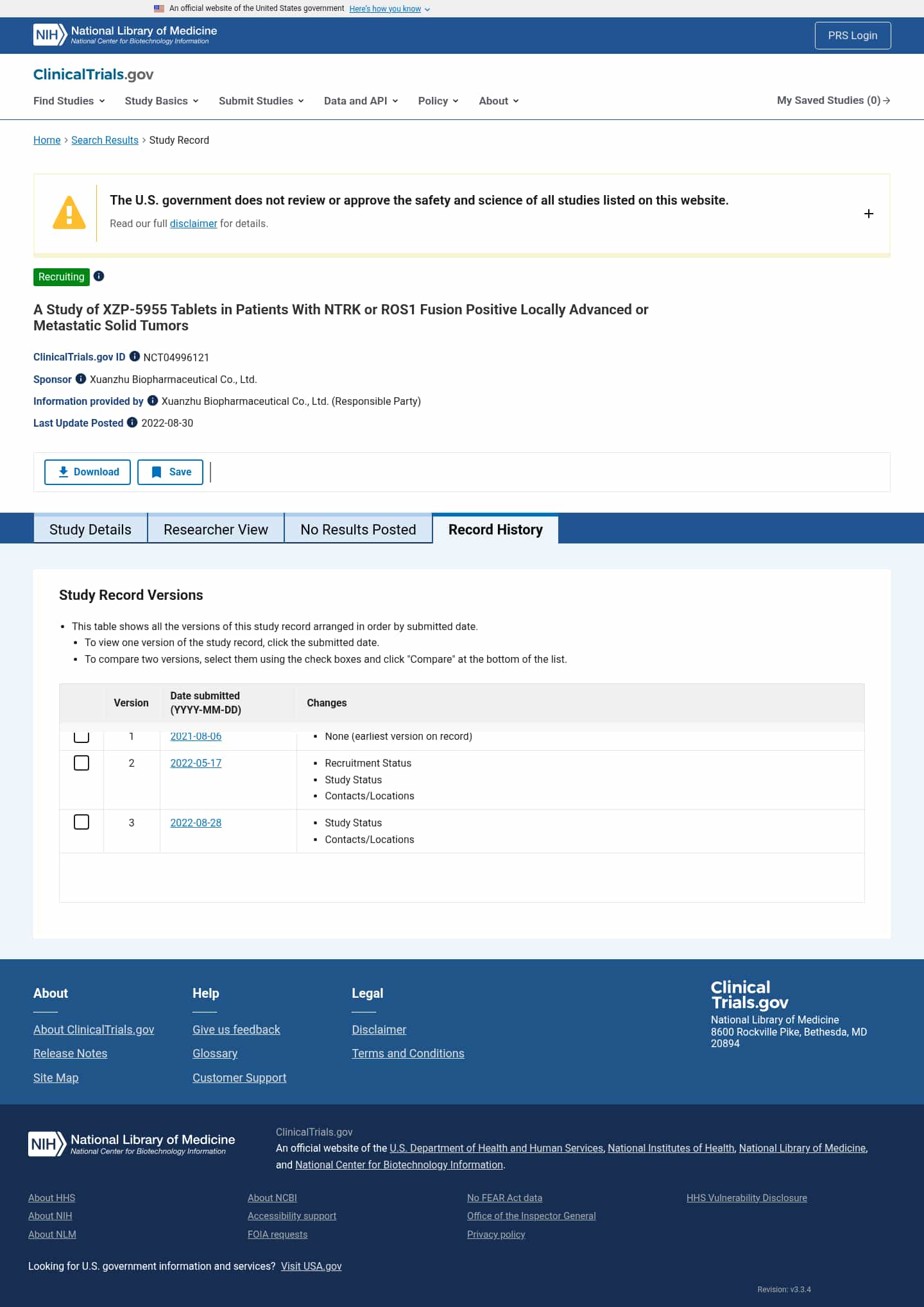 Latest website image capture