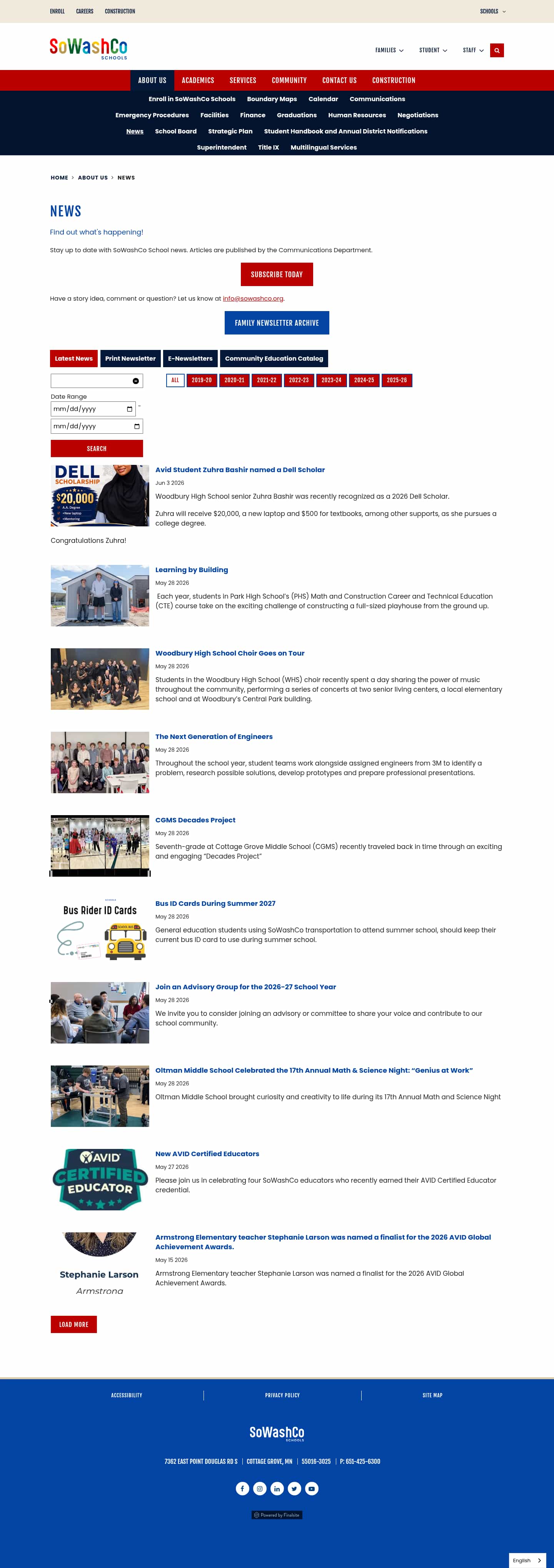 Latest website image capture