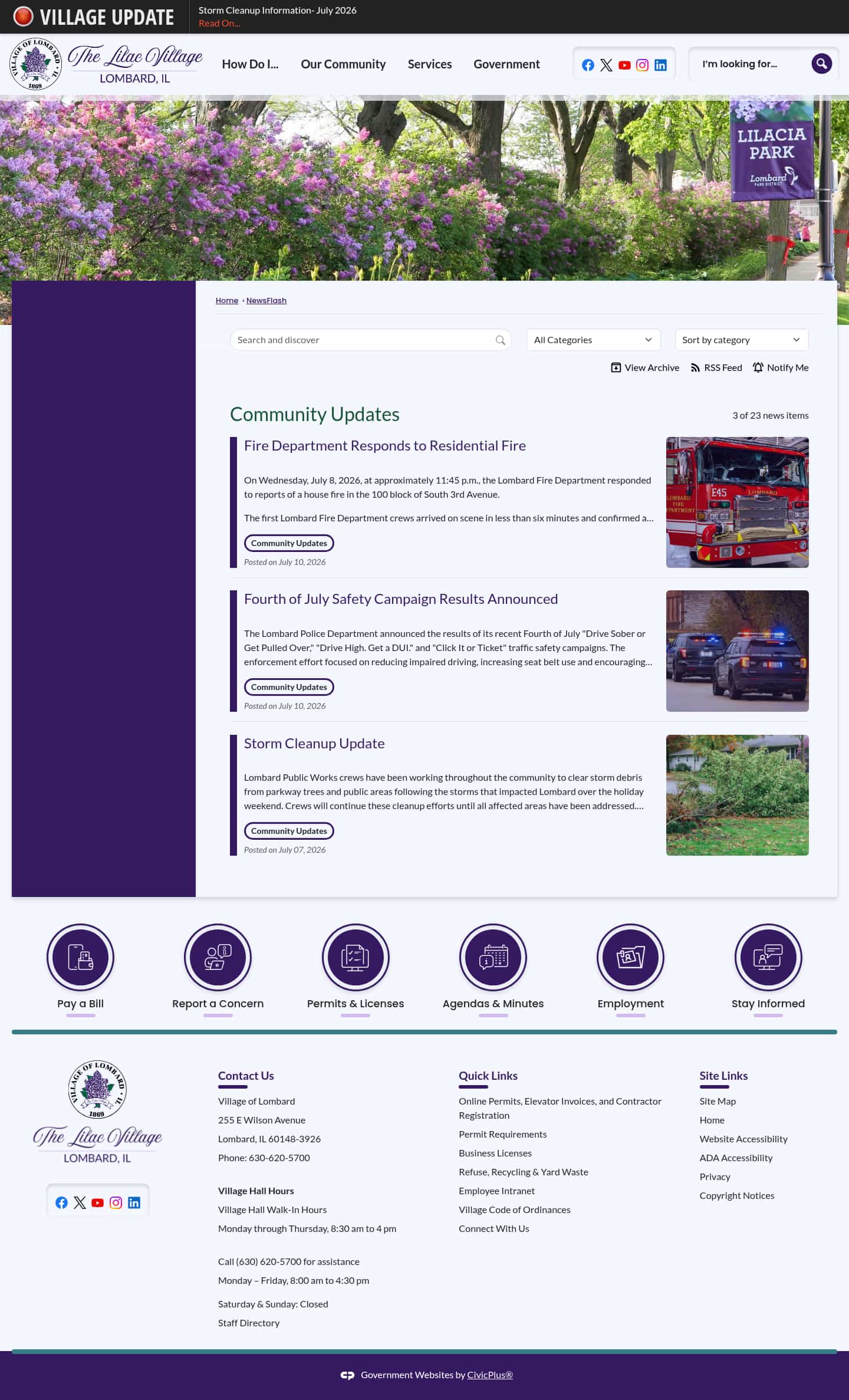 Latest website image capture