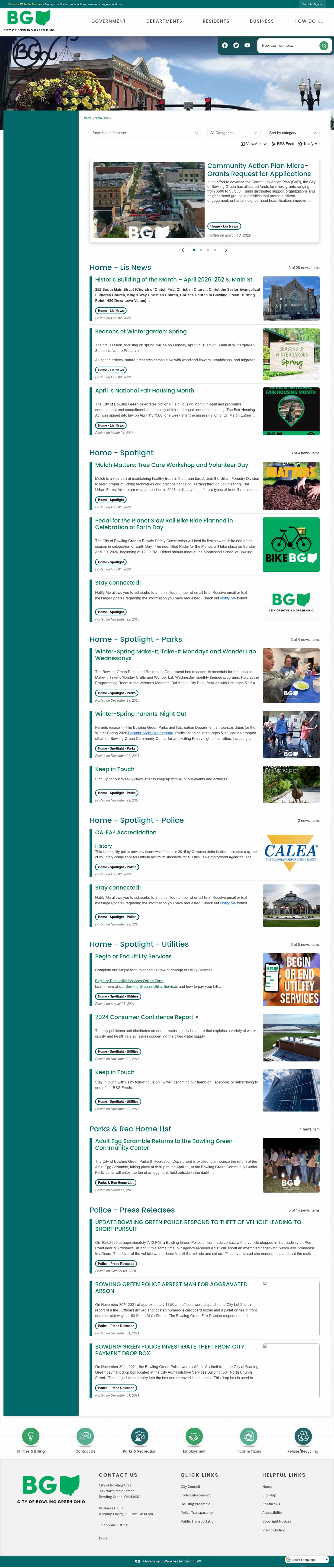 Latest website image capture