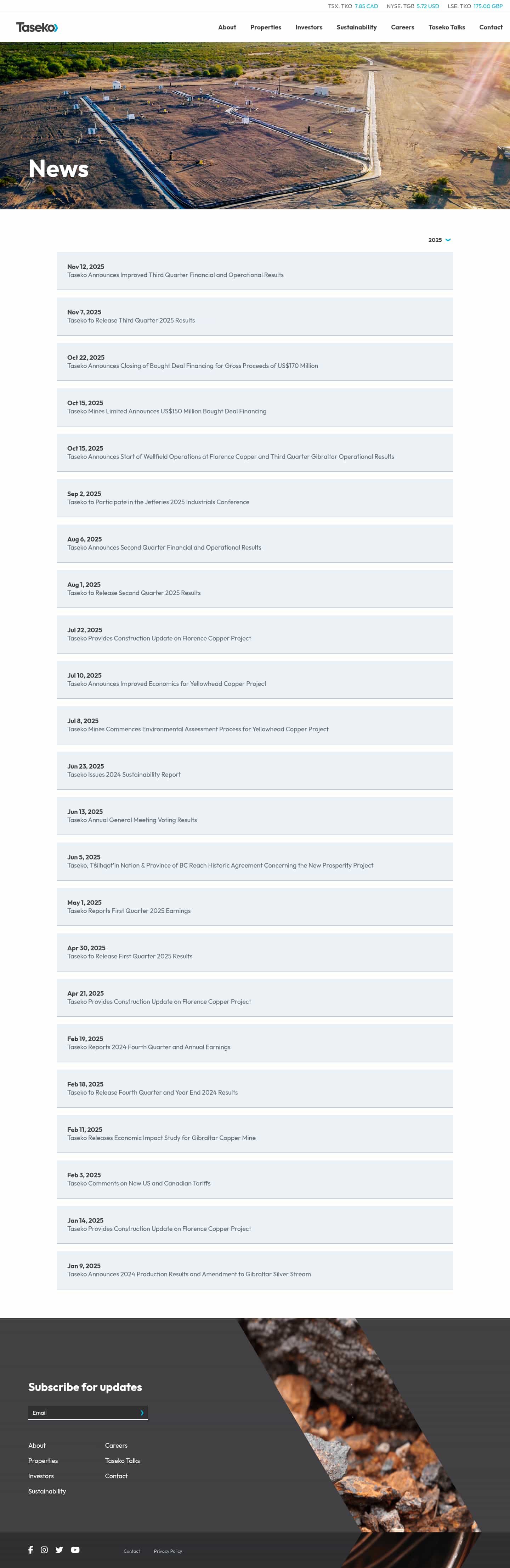 Latest website image capture