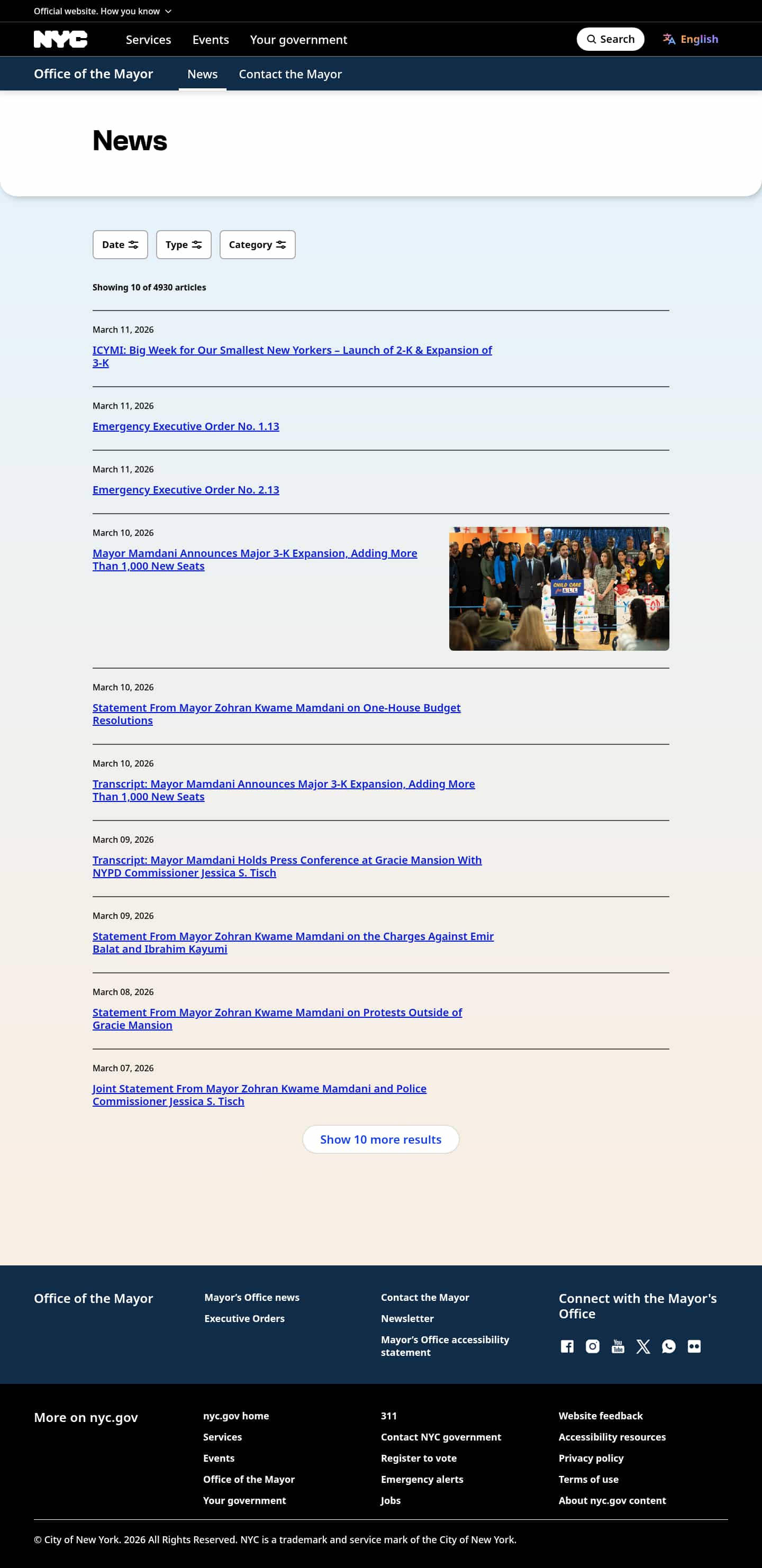 Latest website image capture