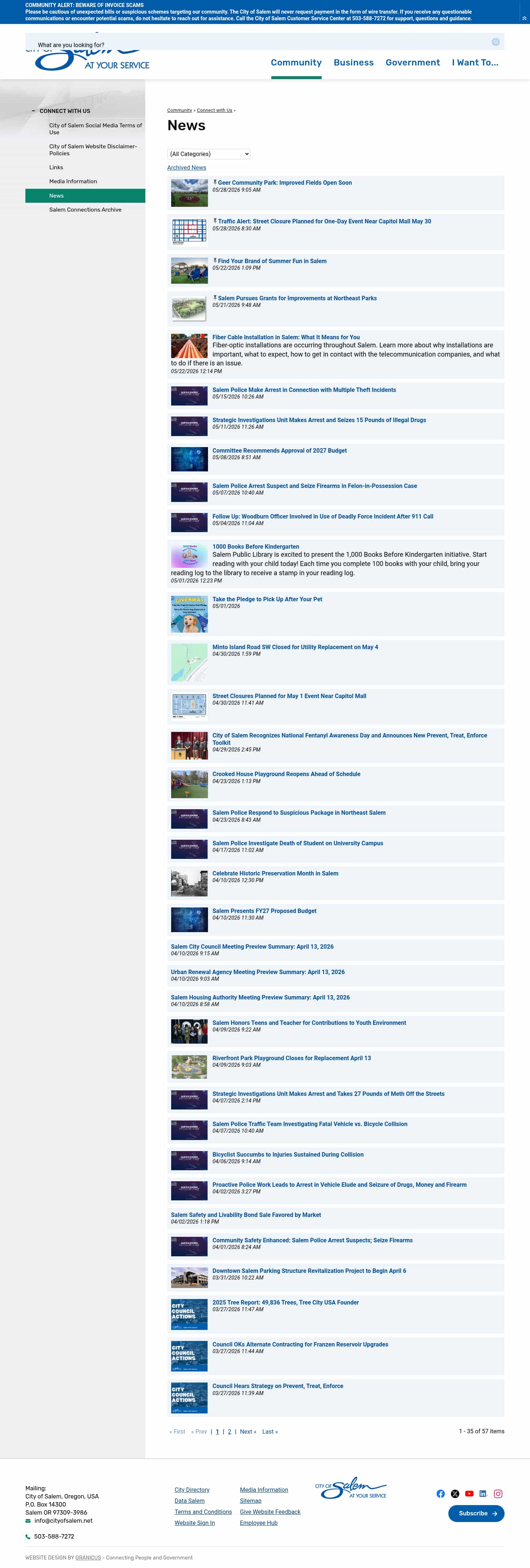 Latest website image capture