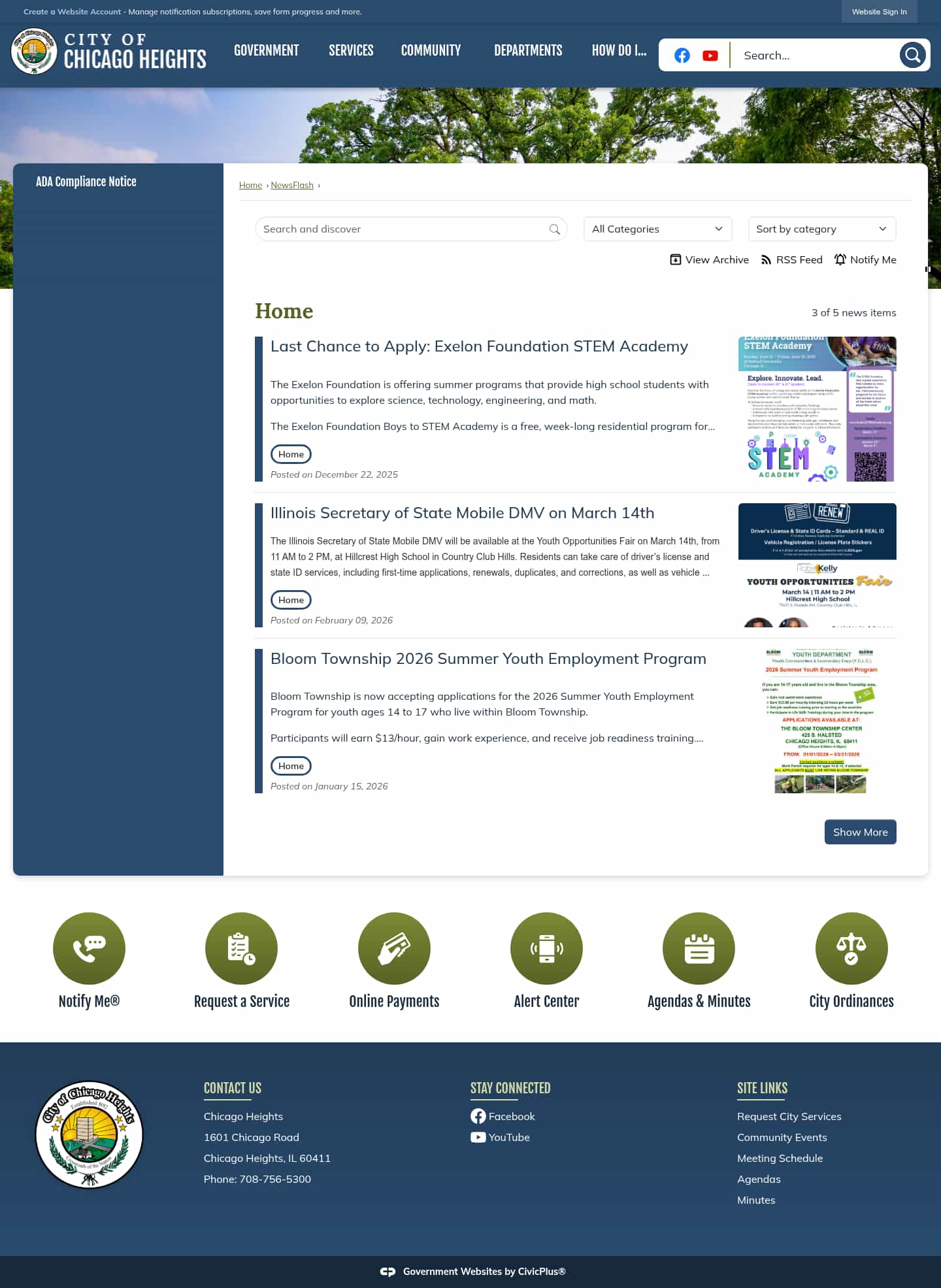 Latest website image capture