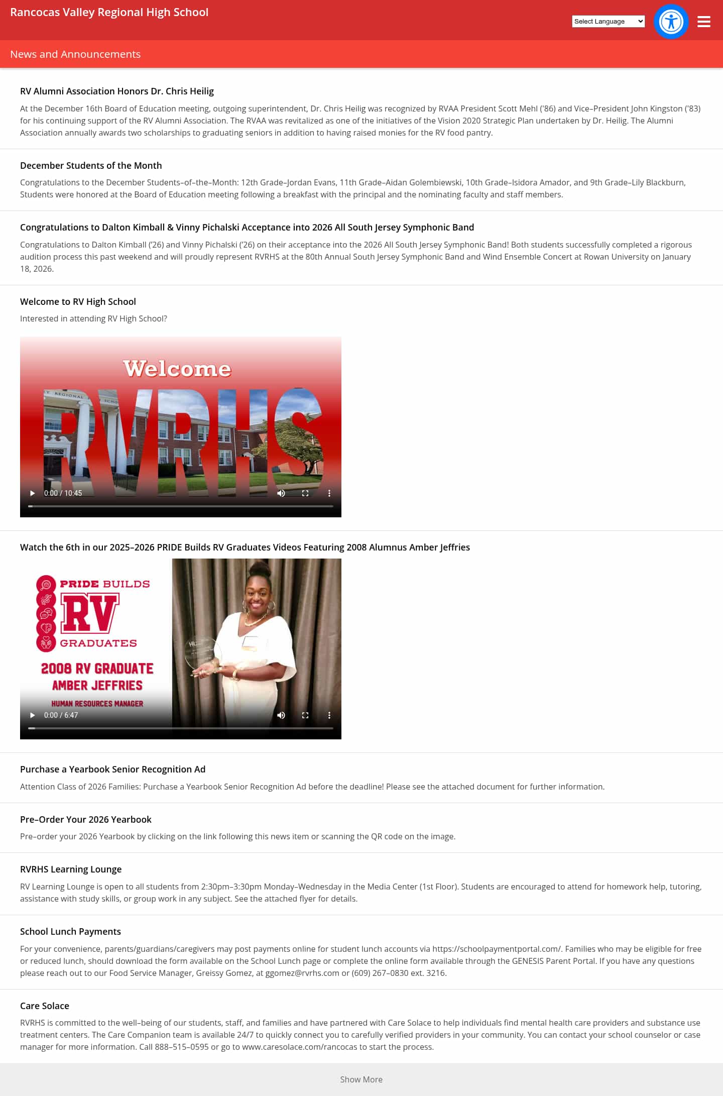 Latest website image capture