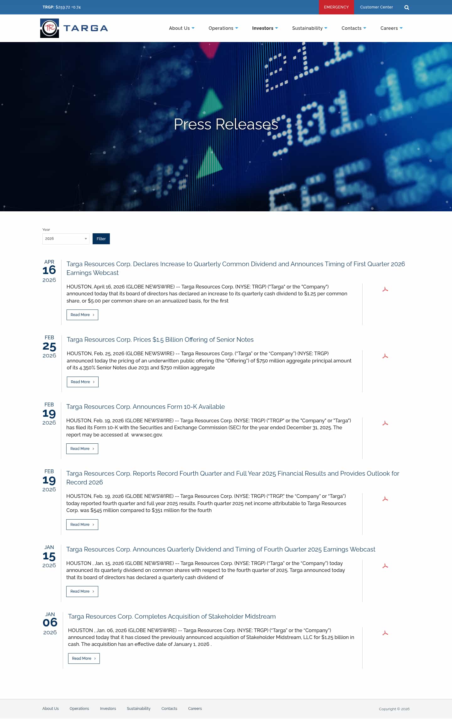 Latest website image capture