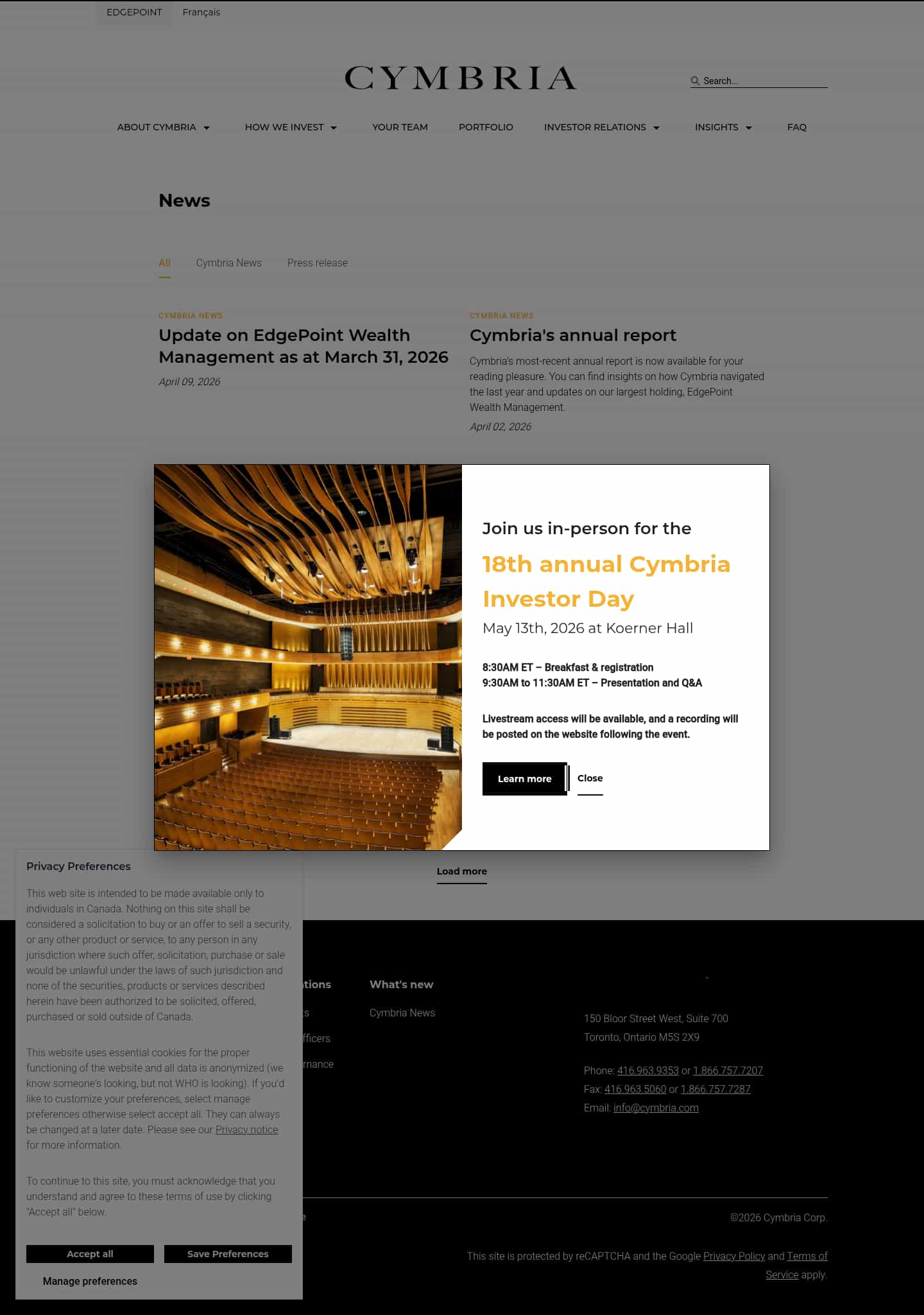 Latest website image capture