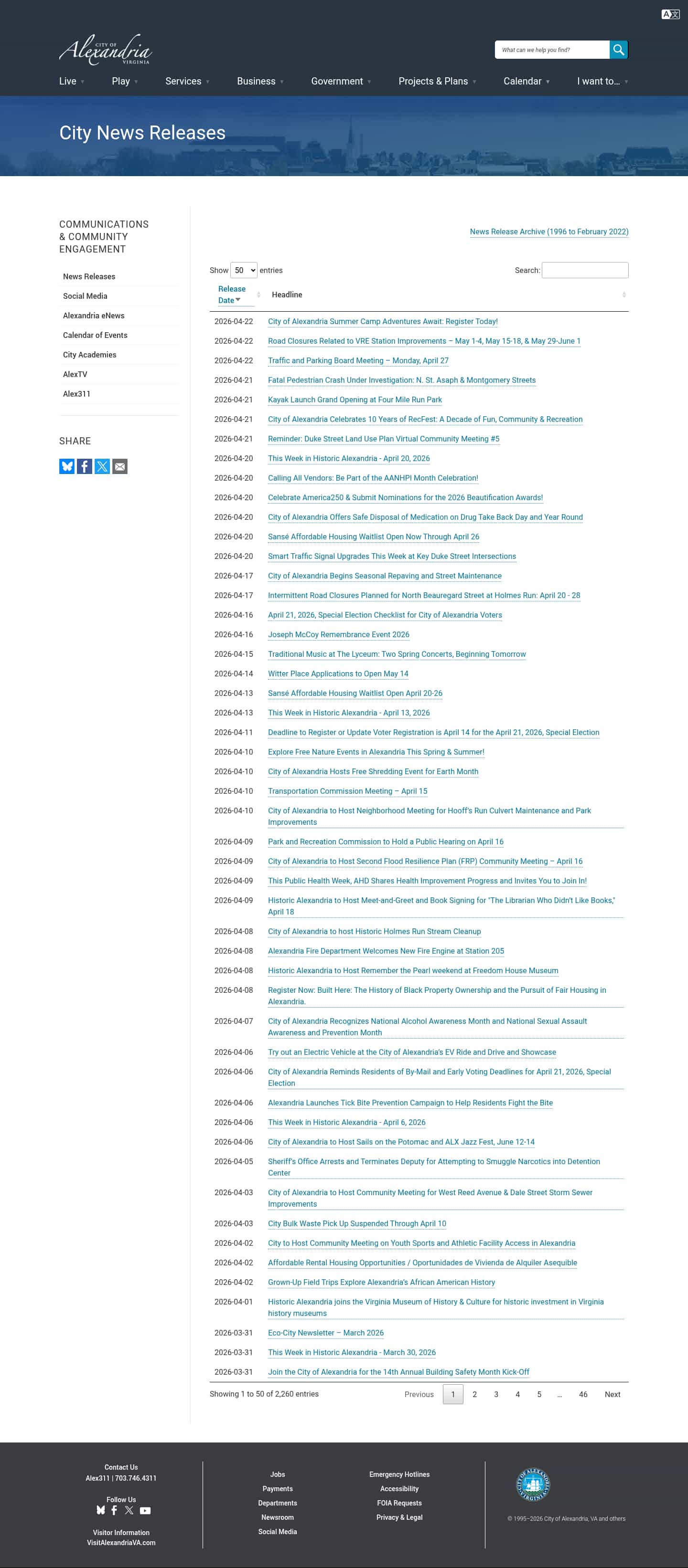 Latest website image capture