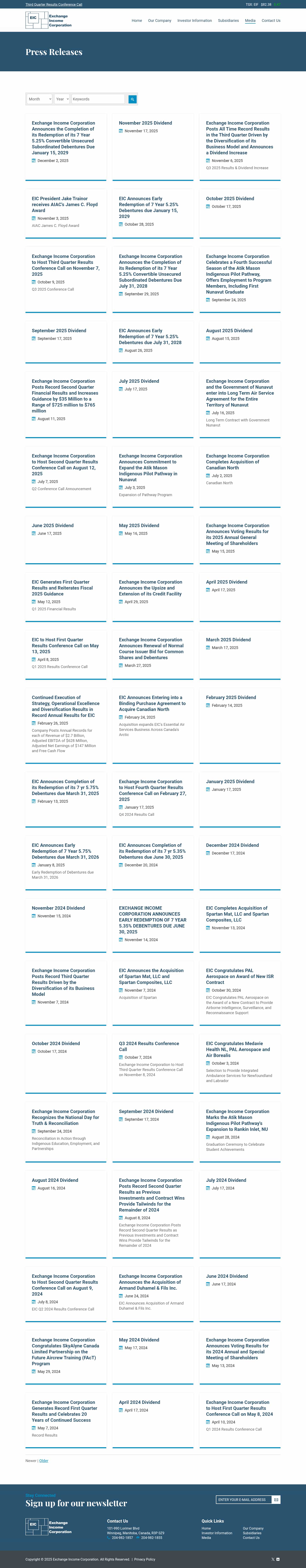 Latest website image capture