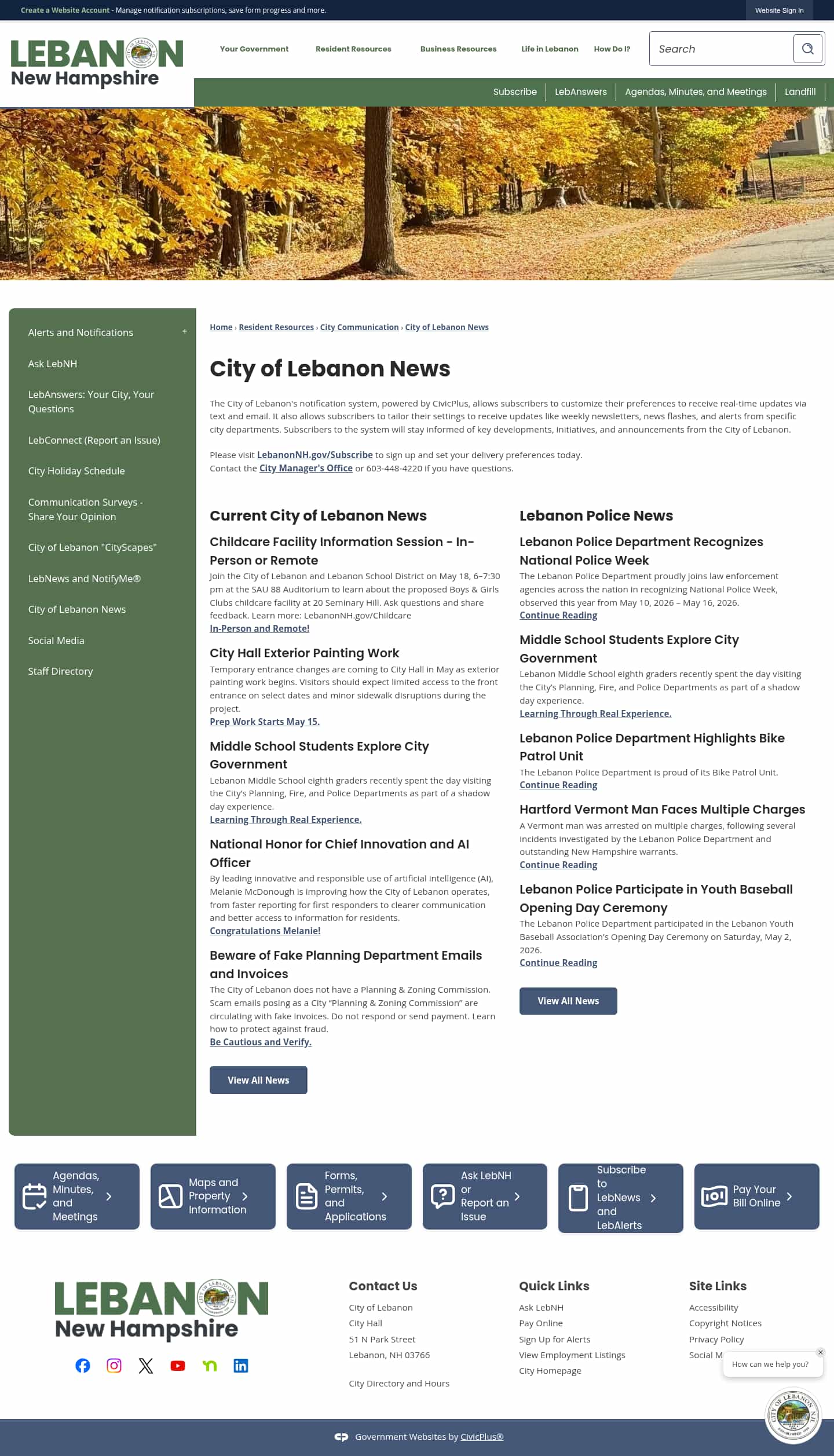 Latest website image capture