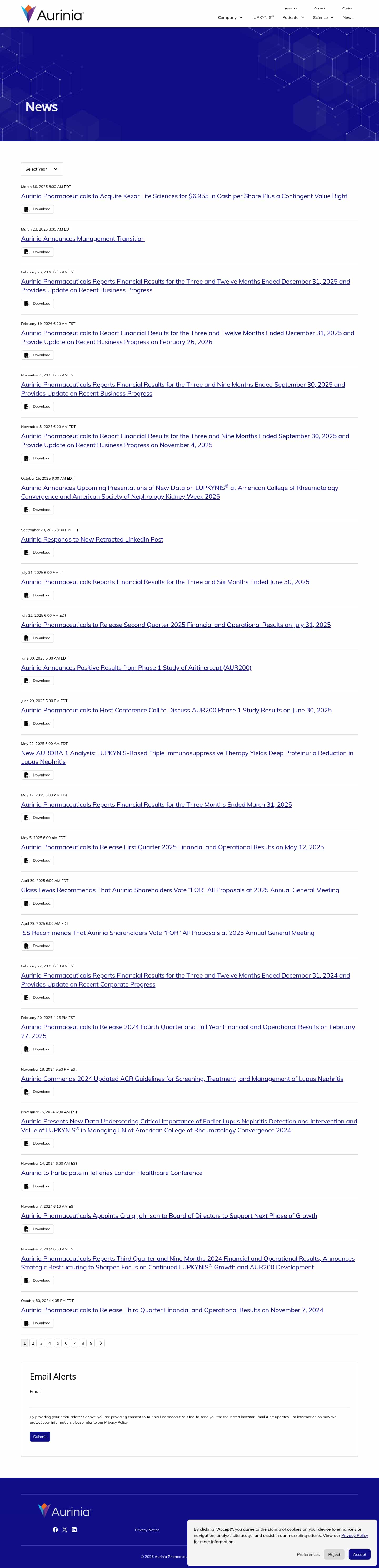 Latest website image capture