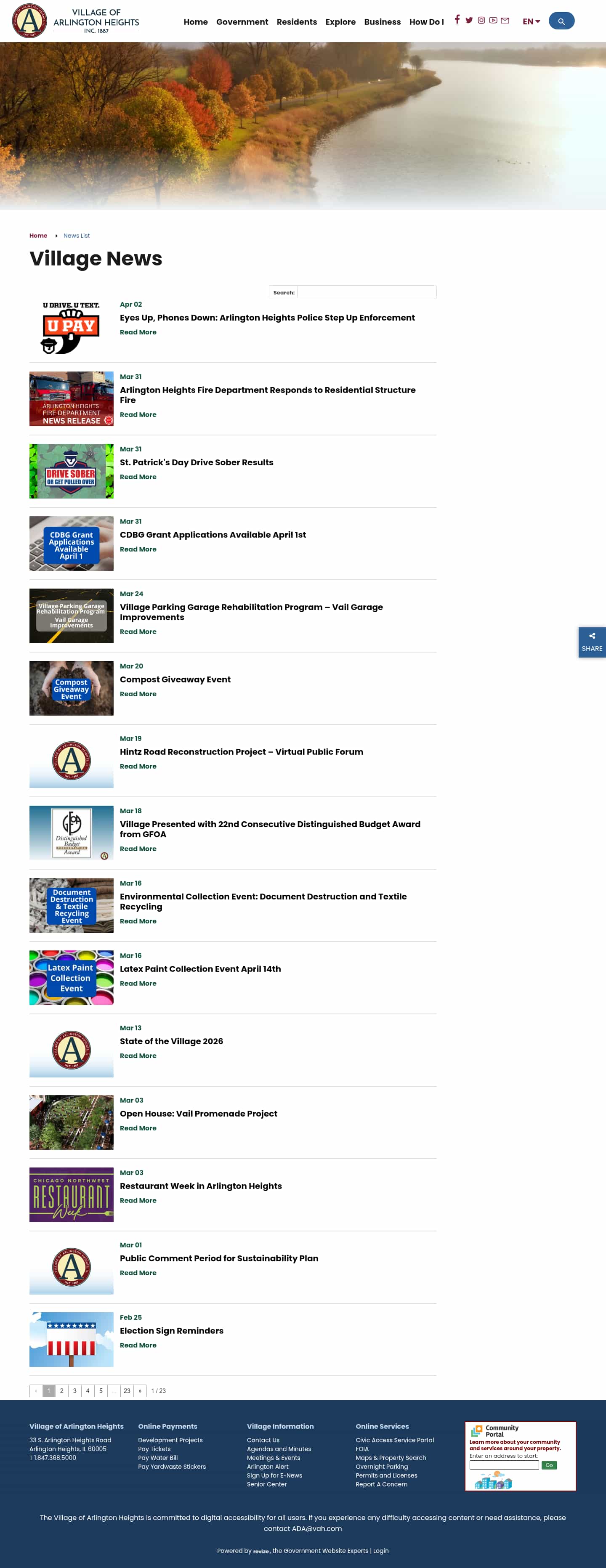 Latest website image capture