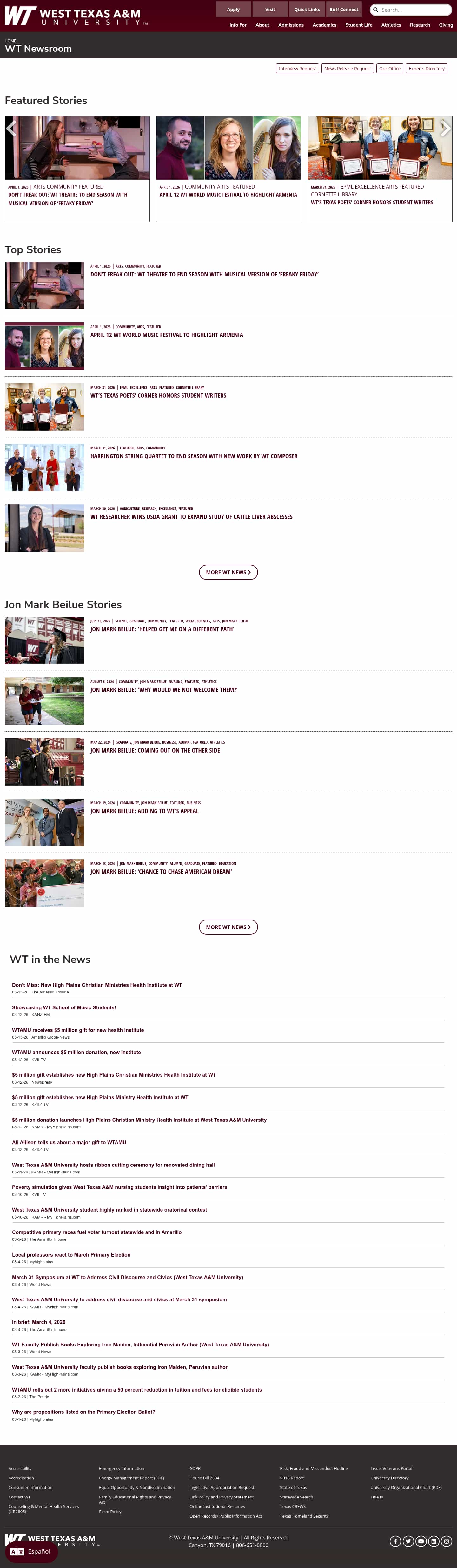 Latest website image capture