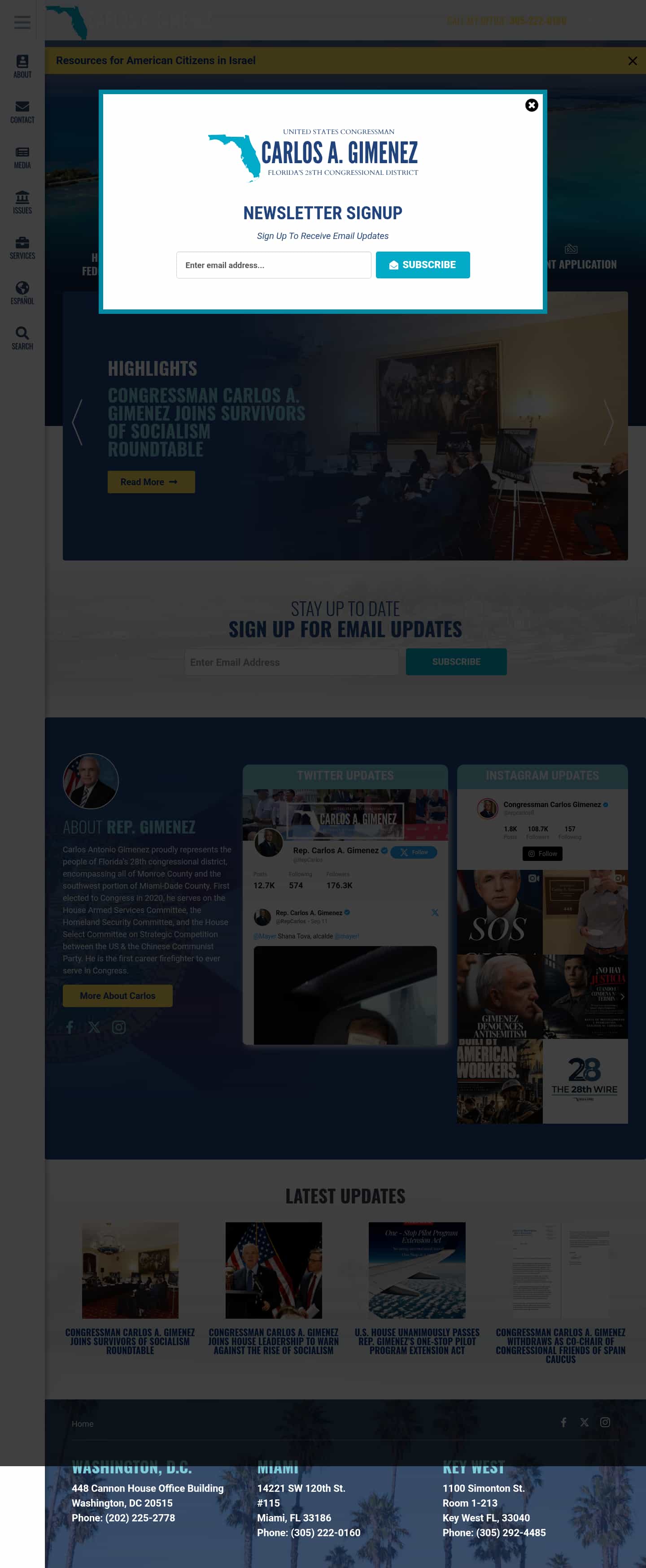 Latest website image capture