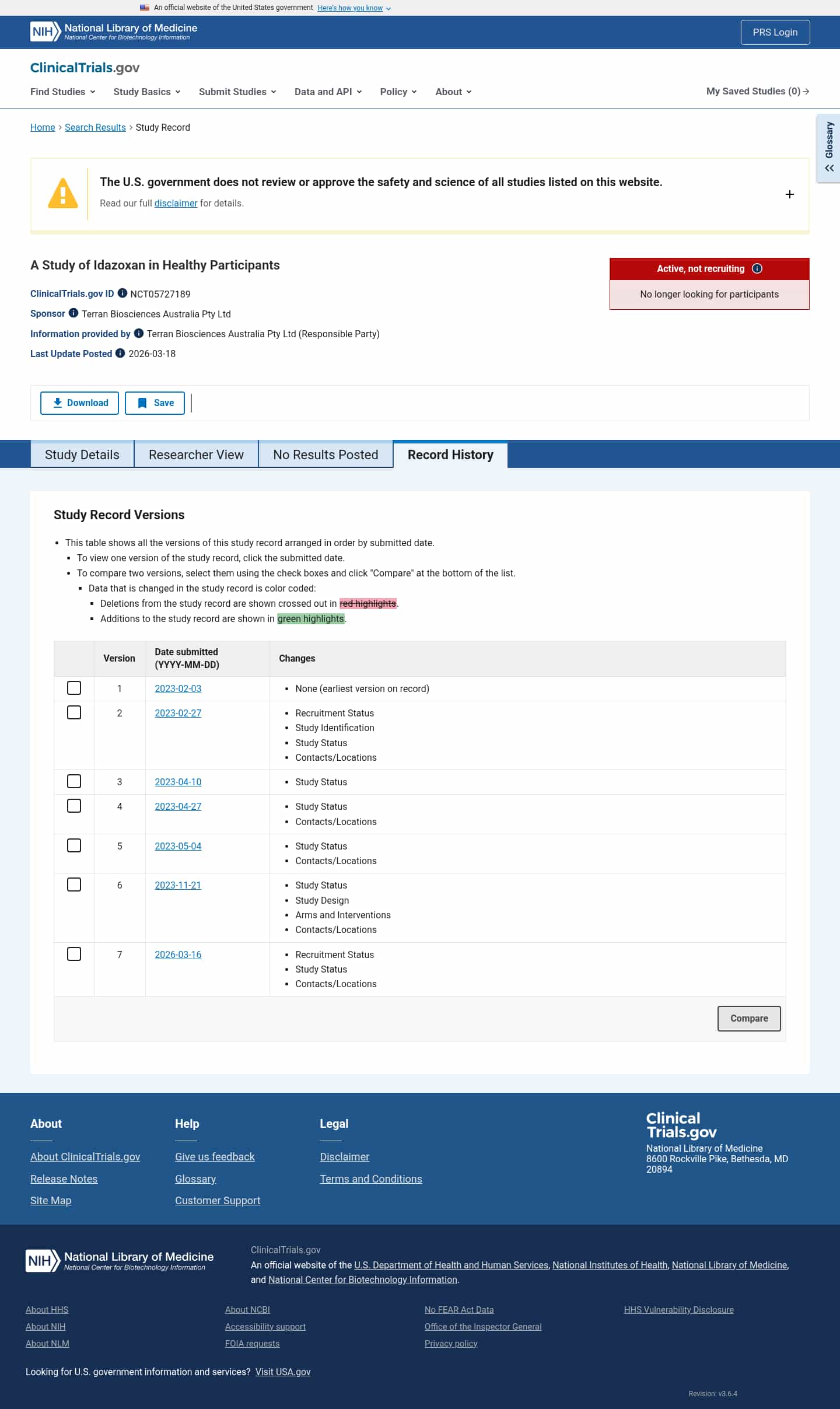 Latest website image capture