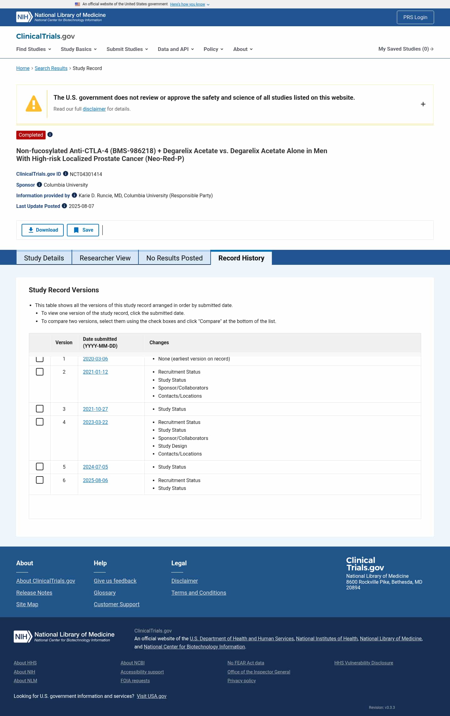 Latest website image capture