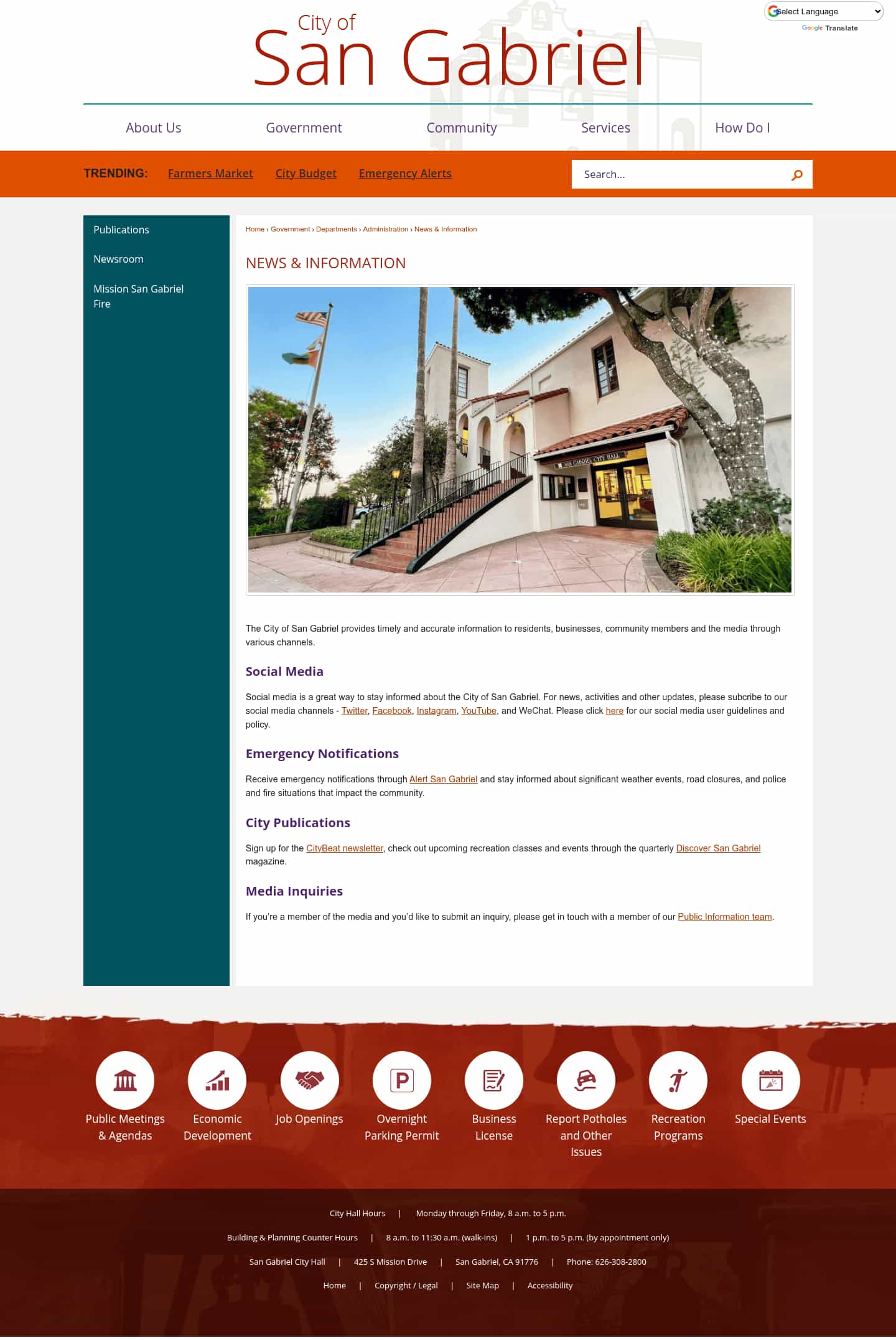 Latest website image capture