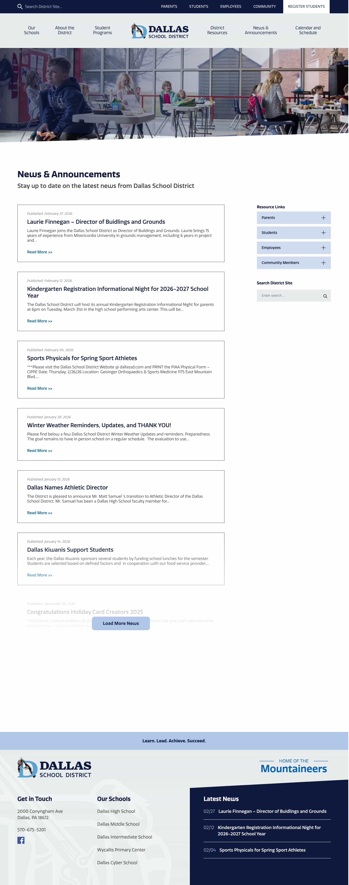 Latest website image capture