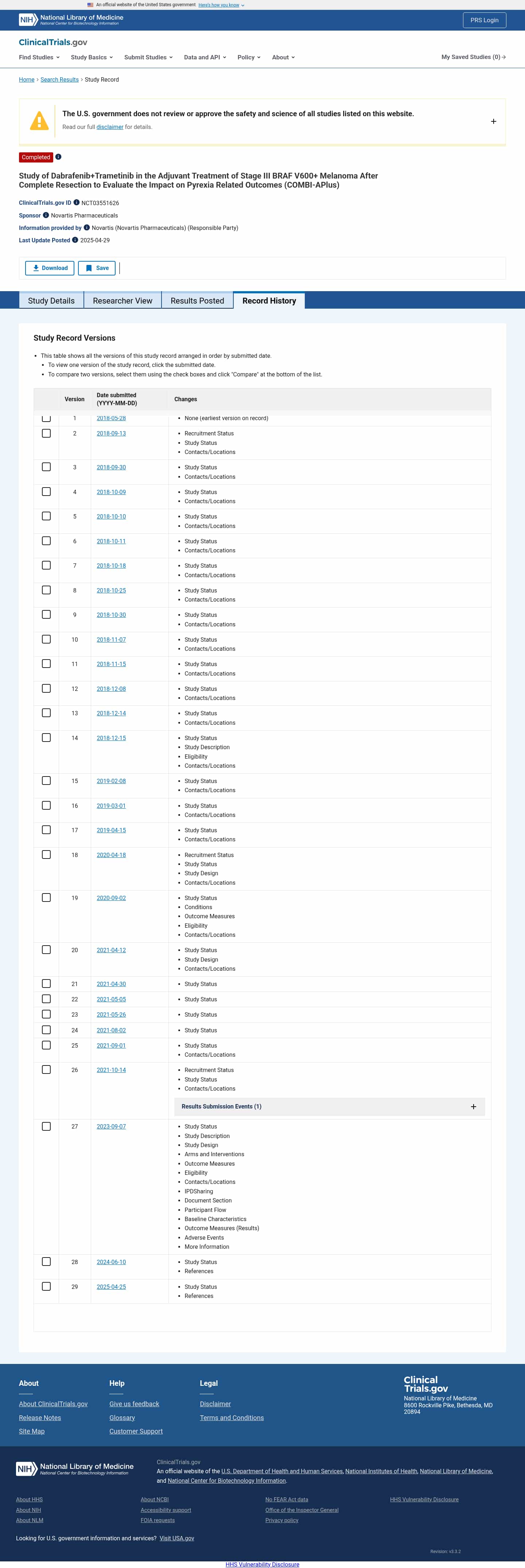 Latest website image capture