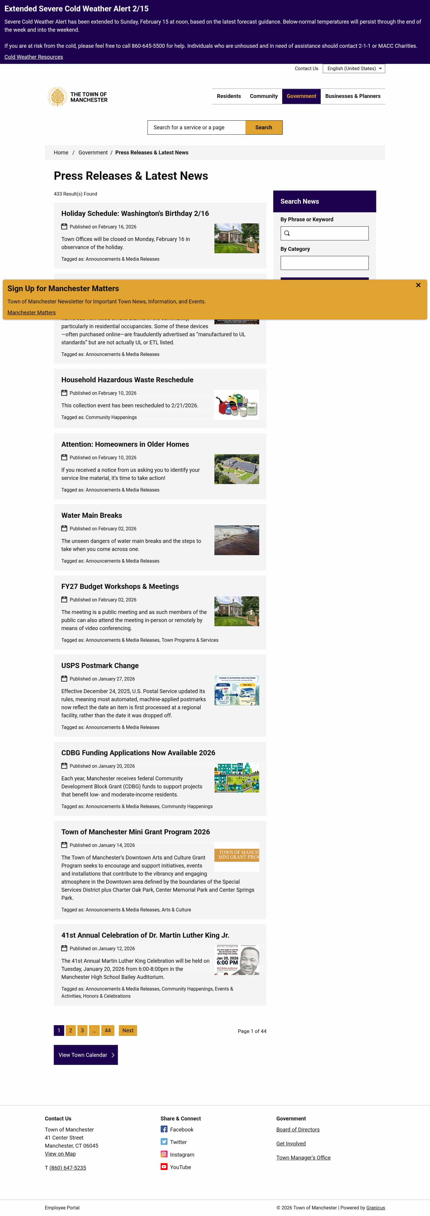 Latest website image capture