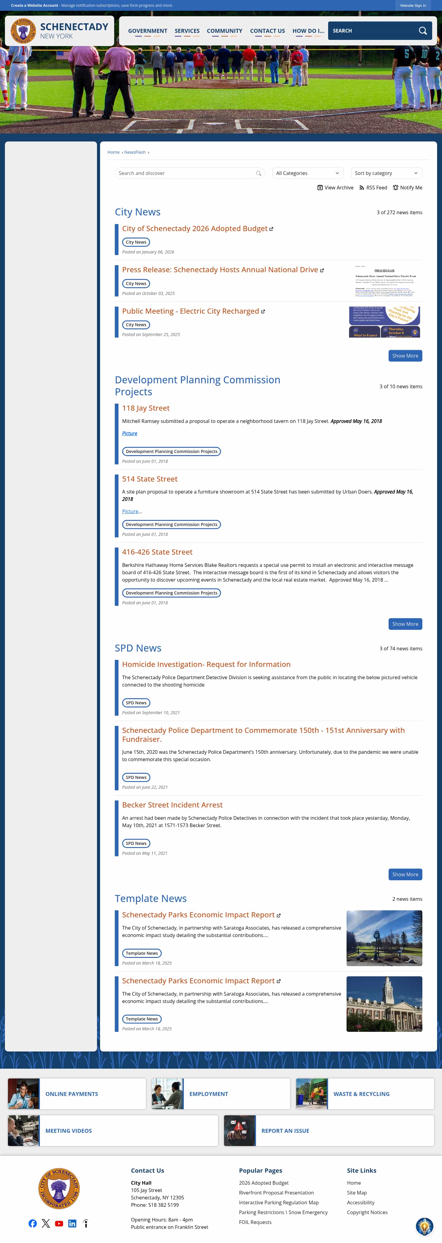 Latest website image capture
