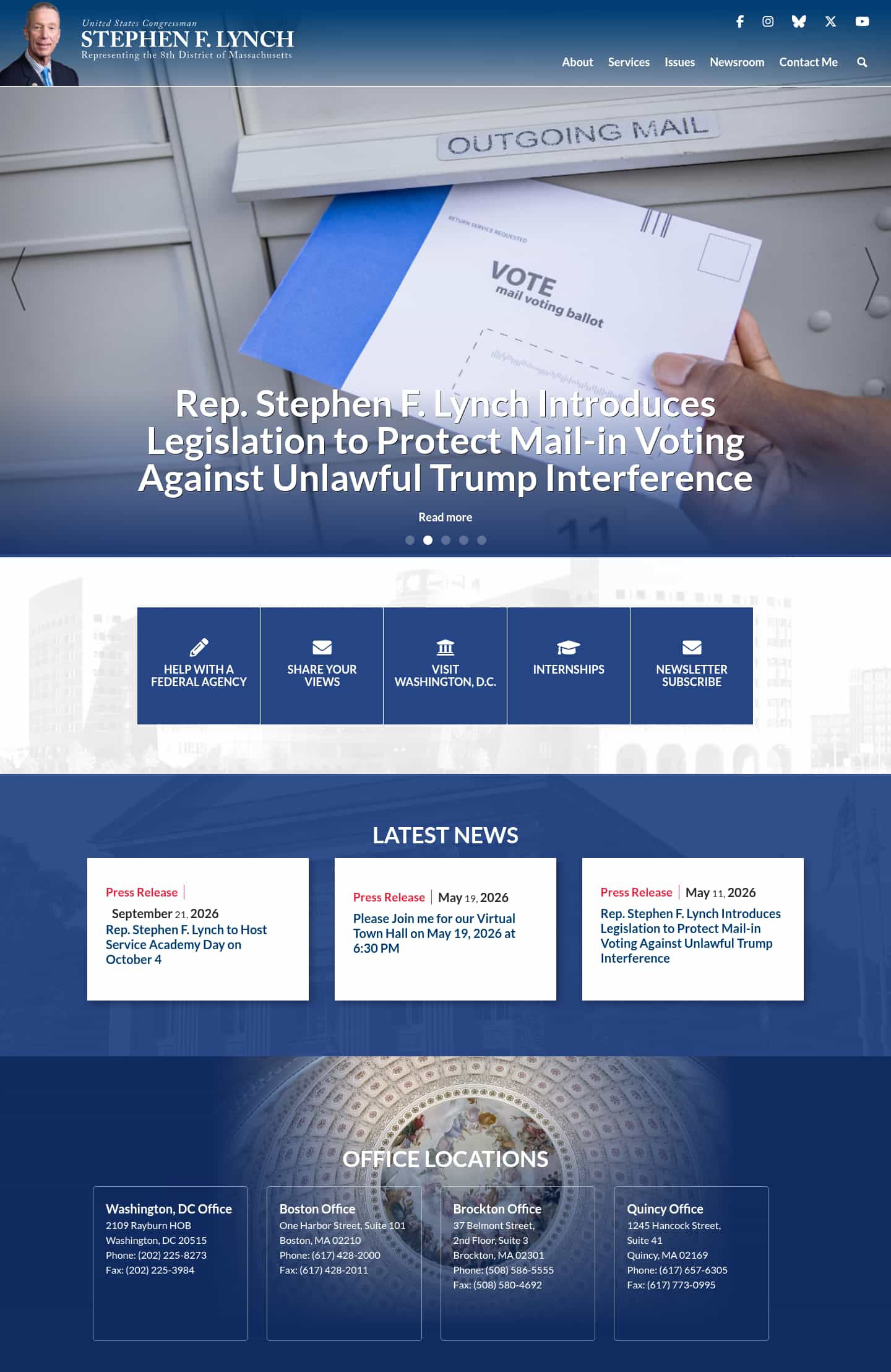 Latest website image capture